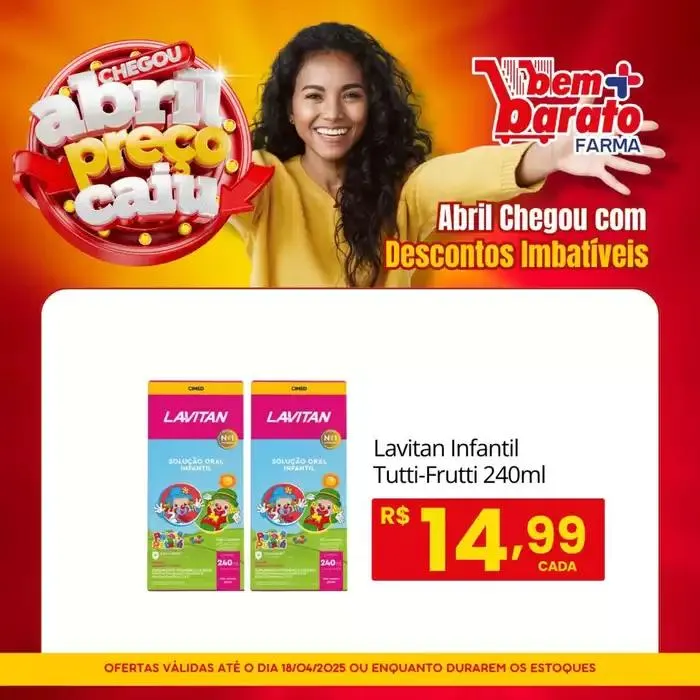 Encarte de Encarte Supermercado Bem Barato 10 de abril até 18 de abril 2025 - Pagina 2