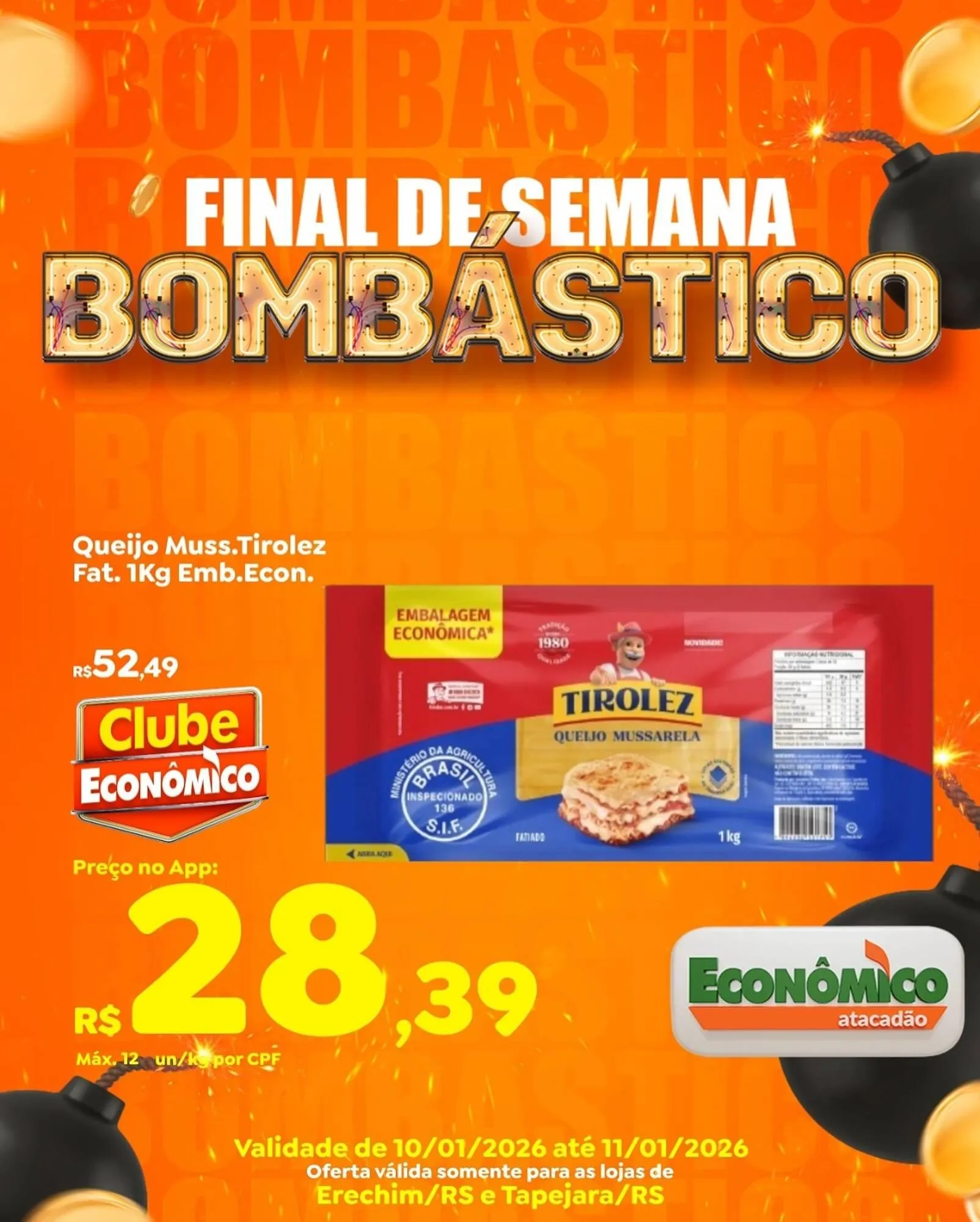 Encarte de Catálogo Econômico Atacadão 10 de janeiro até 11 de janeiro 2026 - Pagina 1