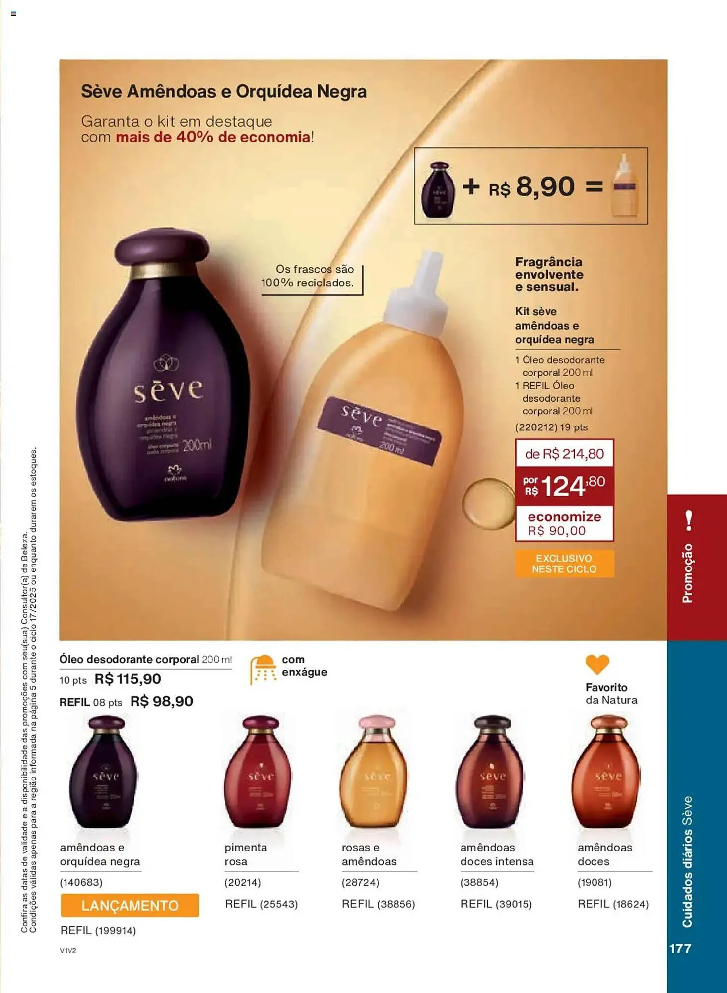 Encarte de Catálogo Natura 14 de outubro até 4 de novembro 2025 - Pagina 177
