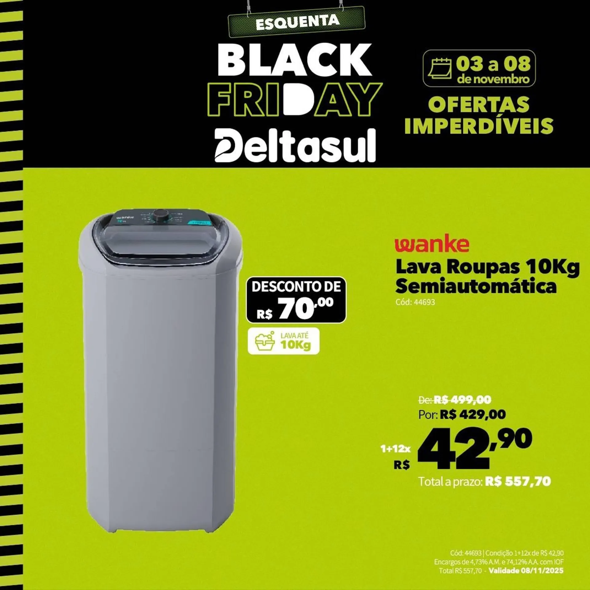 Encarte de Folheto Deltasul 3 de novembro até 8 de novembro 2025 - Pagina 7