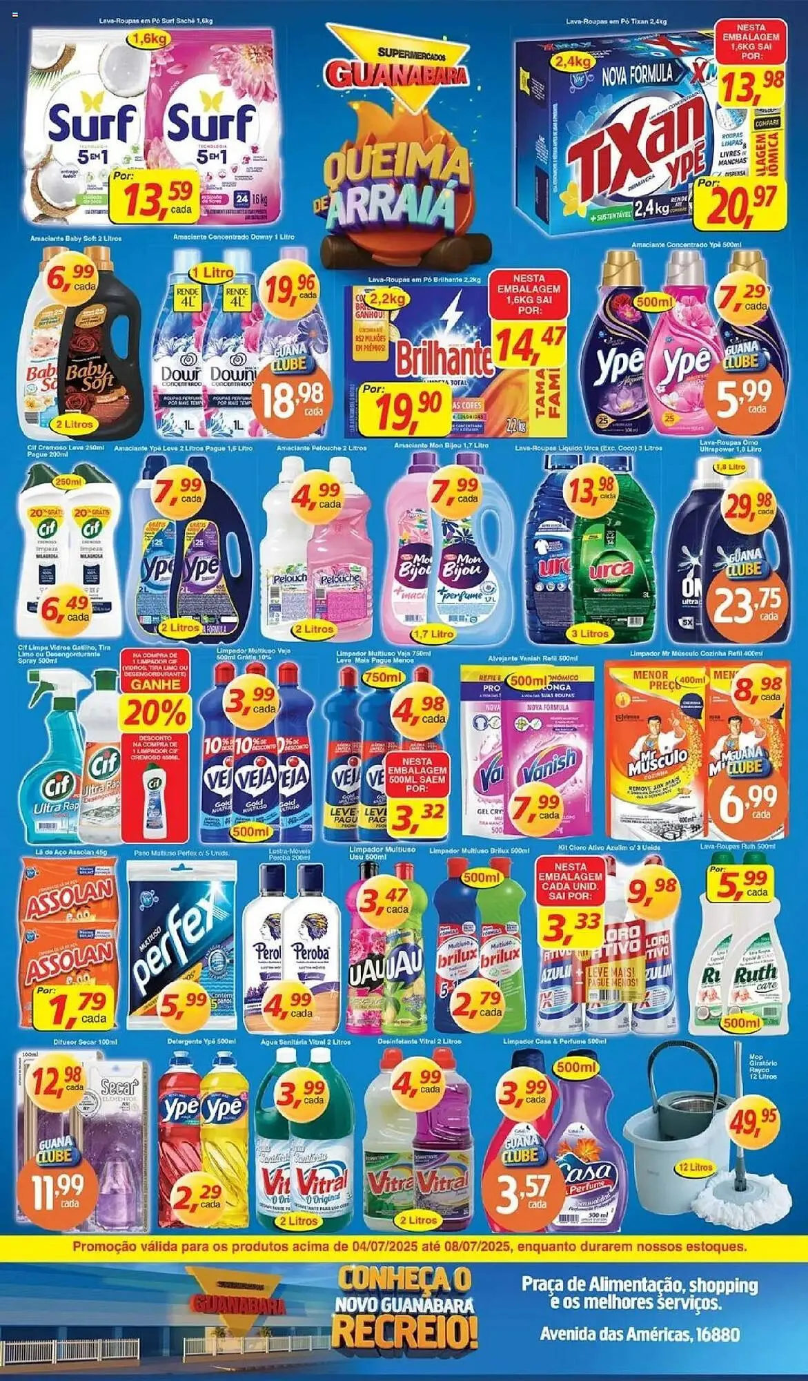 Encarte de Catálogo Supermercados Guanabara 4 de julho até 9 de julho 2025 - Pagina 9