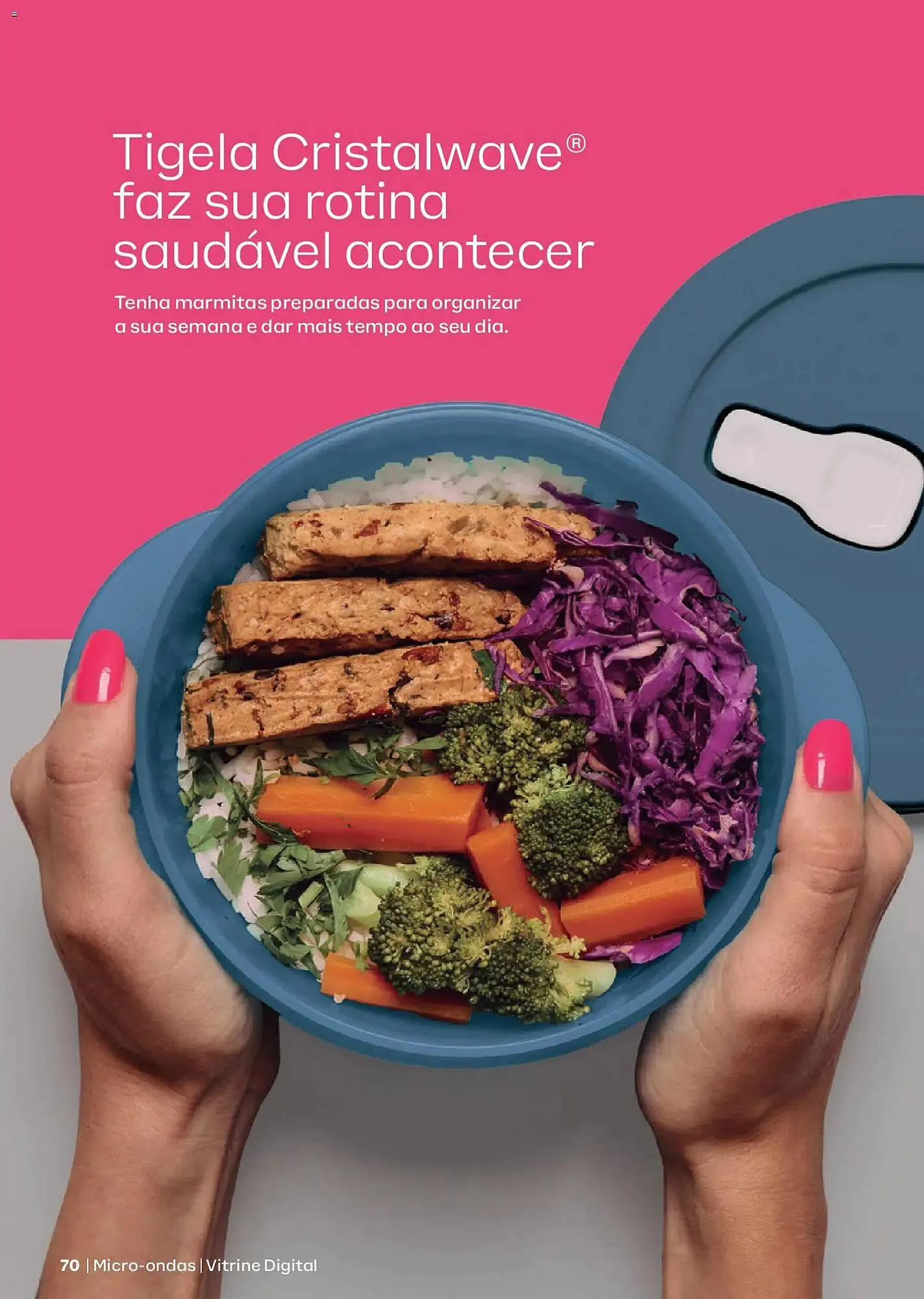 Encarte de Catálogo Tupperware 1 de março até 1 de abril 2026 - Pagina 70