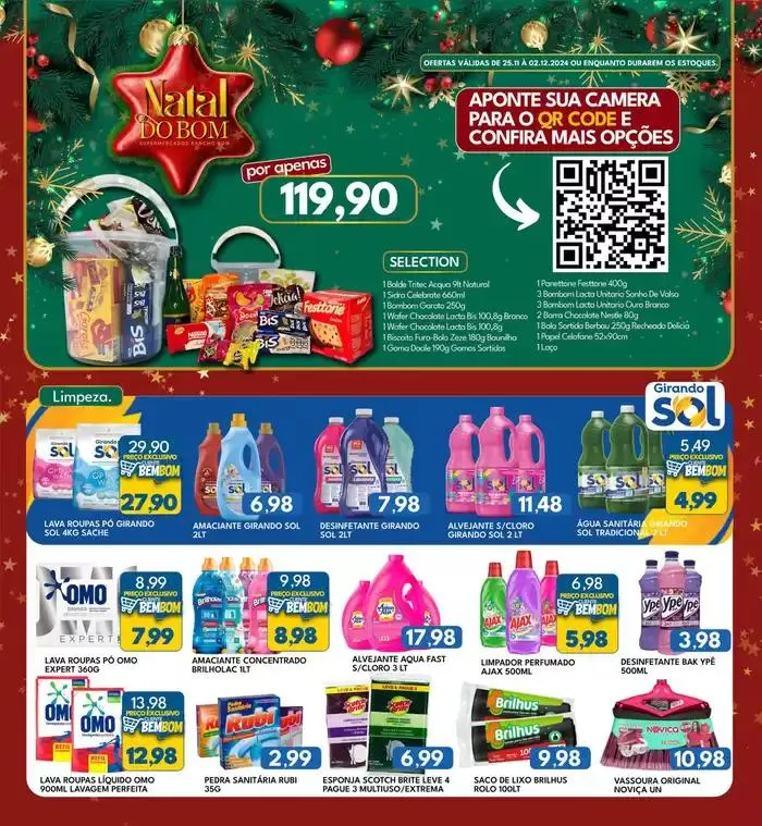 Encarte de Natal do Bom 25 de novembro até 2 de dezembro 2024 - Pagina 1