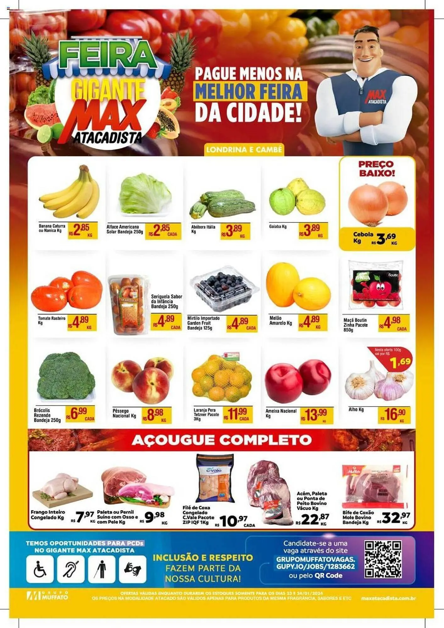 Encarte de Catálogo Max Atacadista 23 de janeiro até 24 de janeiro 2024 - Pagina 1