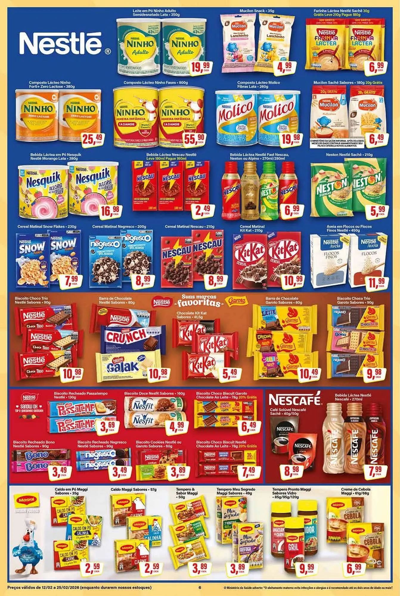 Encarte de Encarte Rede Supermarket 12 de fevereiro até 25 de fevereiro 2026 - Pagina 6