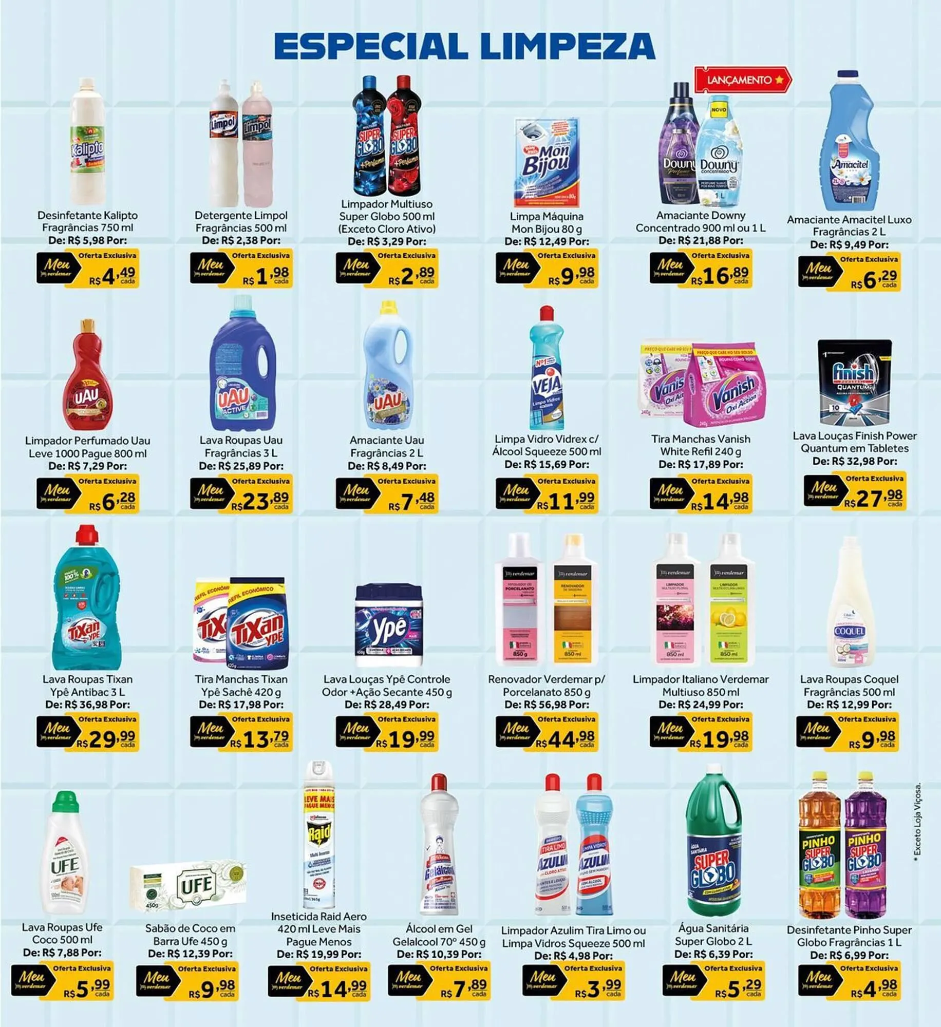 Encarte de Catálogo Verdemar Supermercado 20 de março até 27 de março 2024 - Pagina 39