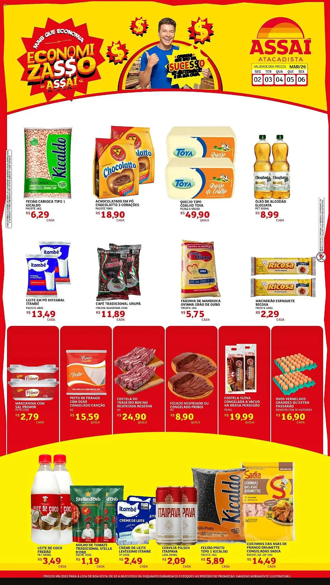 Encarte de Encarte Assaí Atacadista 2 de março até 6 de março 2026 - Pagina 1