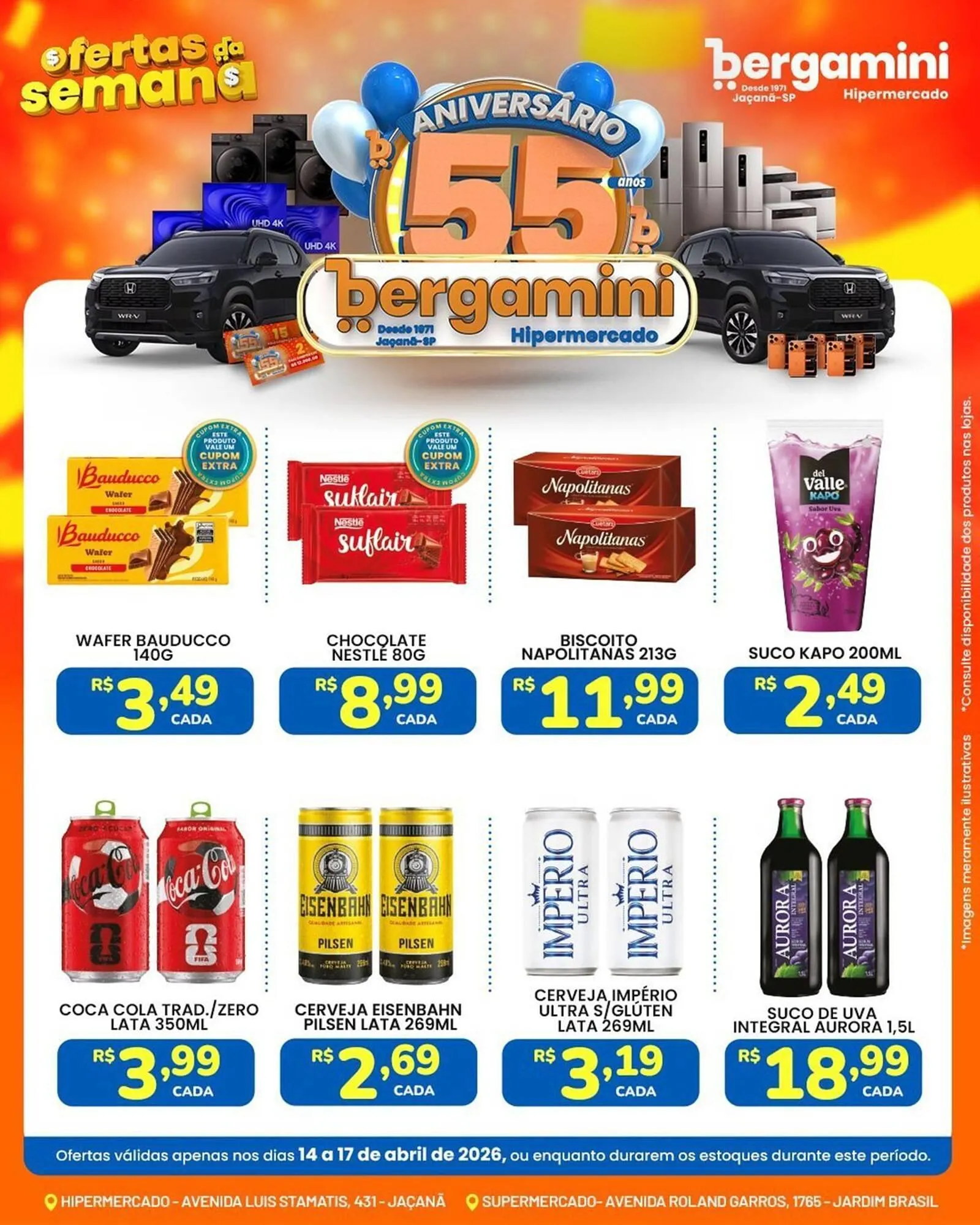 Encarte de Catálogo Supermercado Bergamini 14 de abril até 17 de abril 2026 - Pagina 6