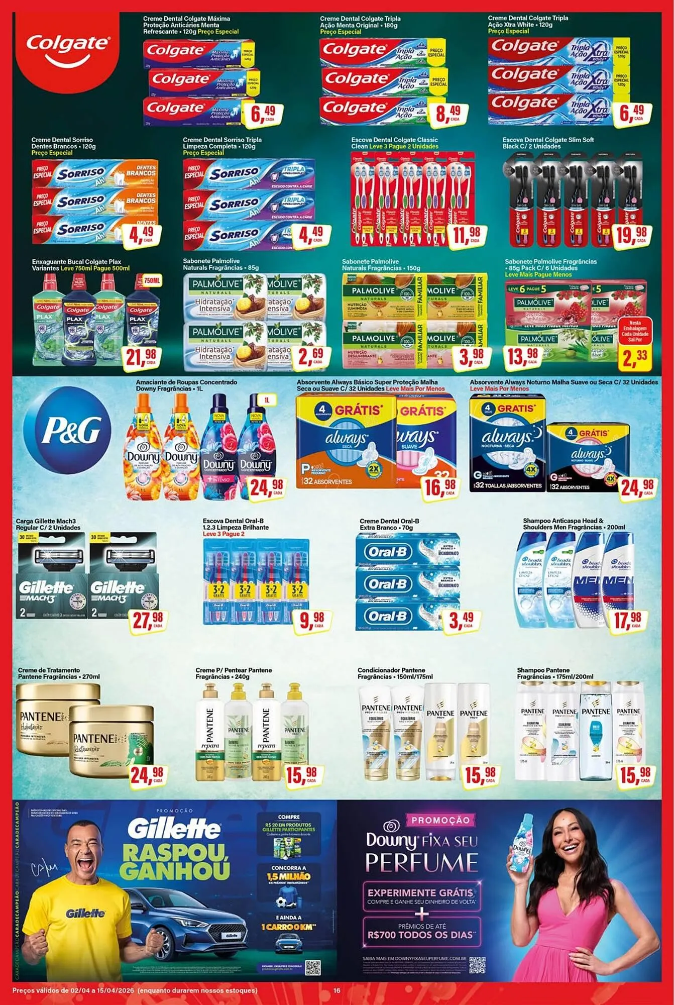 Encarte de Encarte Rede Supermarket 9 de abril até 15 de abril 2026 - Pagina 16