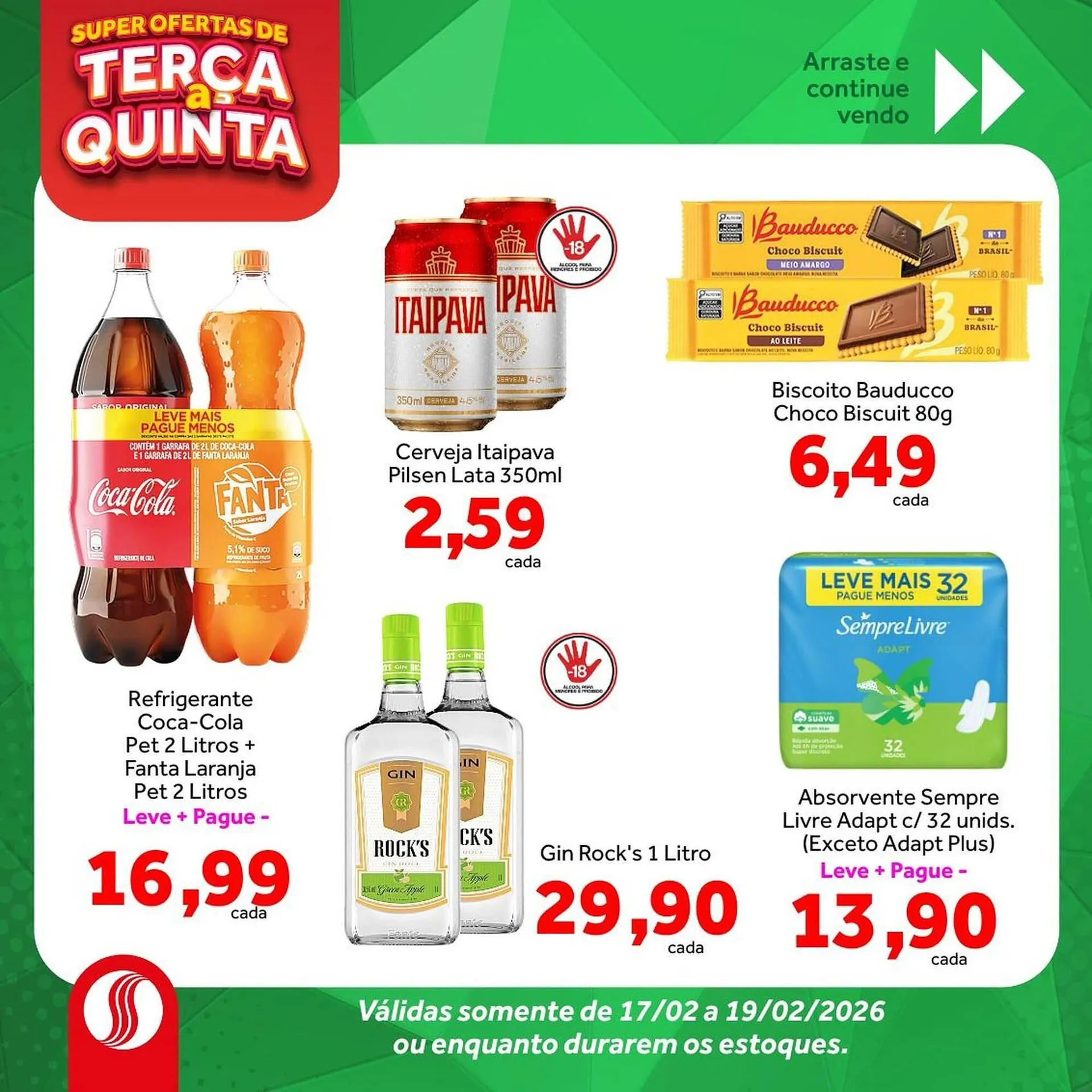 Encarte de Folheto Shibata Supermercados 17 de fevereiro até 19 de fevereiro 2026 - Pagina 5