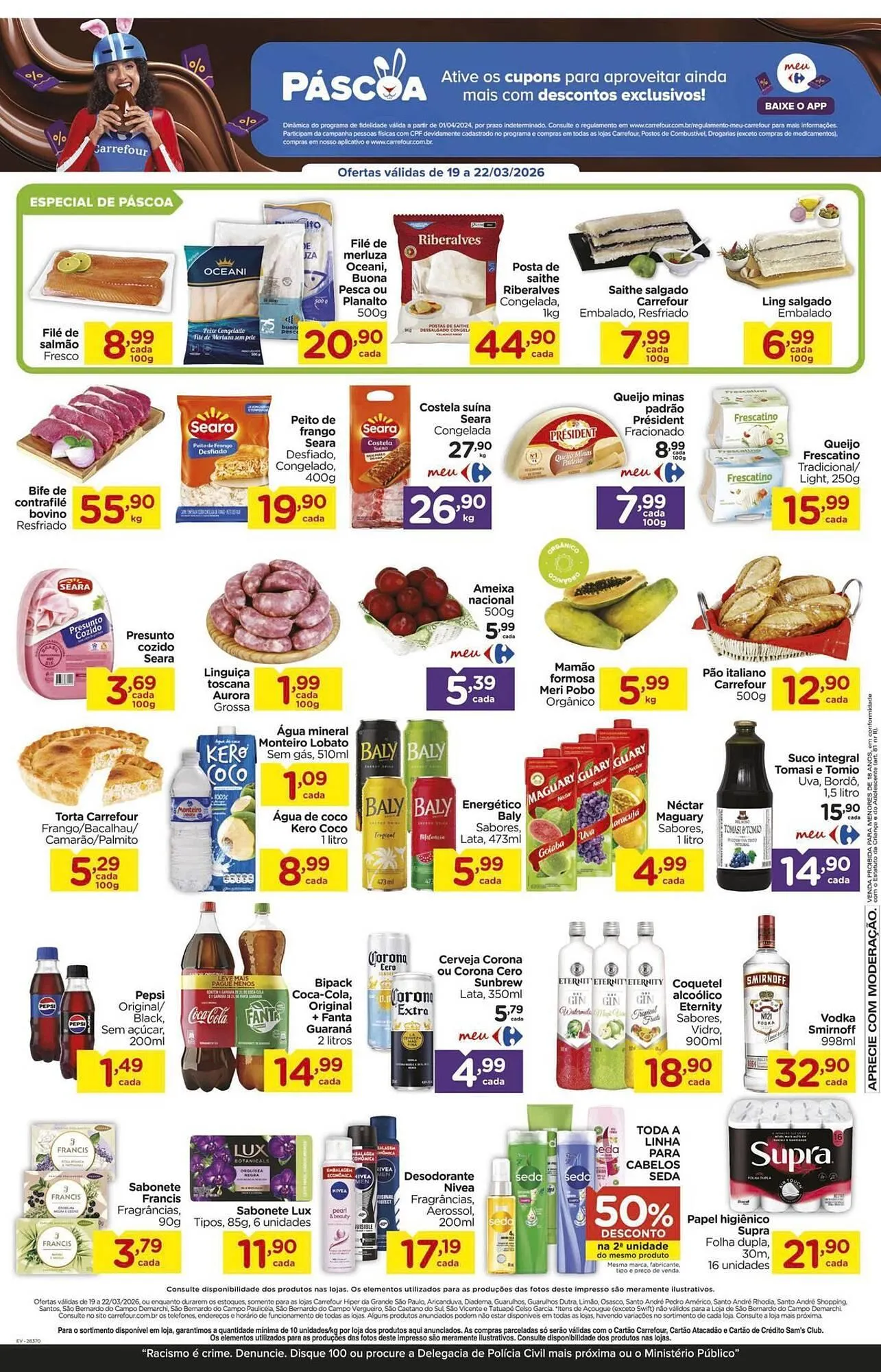 Encarte de Folheto Carrefour 19 de março até 22 de março 2026 - Pagina 2