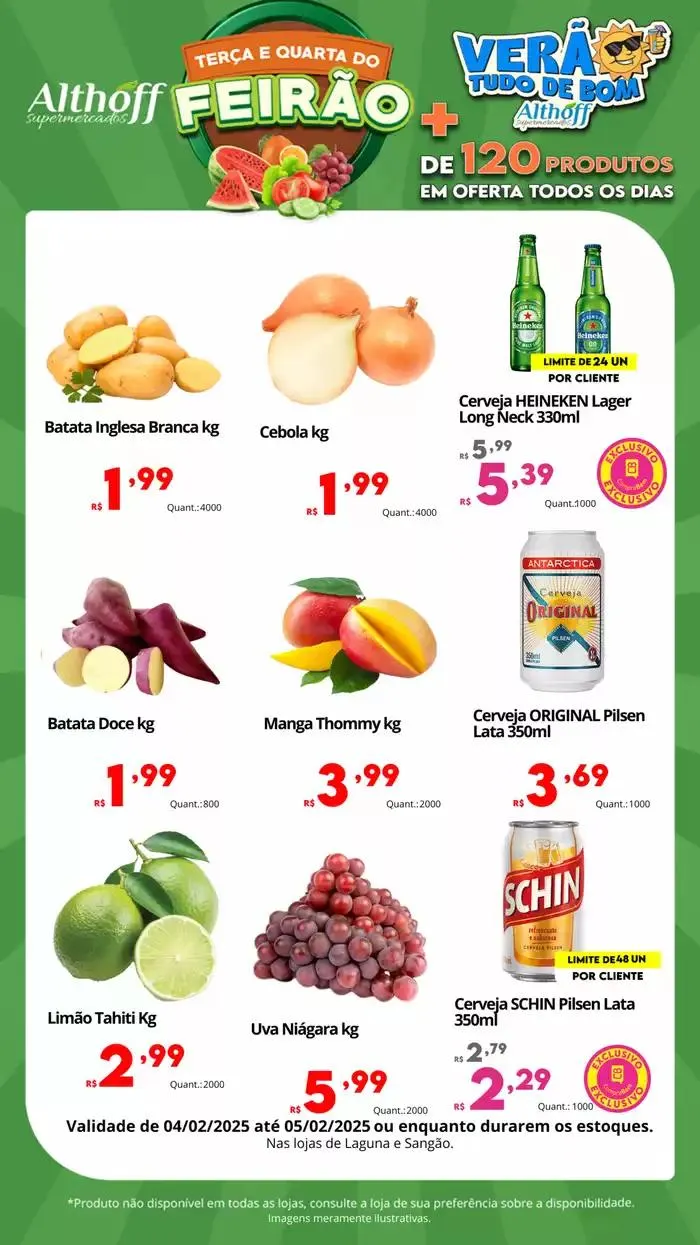 Encarte de Terça e Quarta do Feirão - LS. 4 de fevereiro até 5 de fevereiro 2025 - Pagina 1