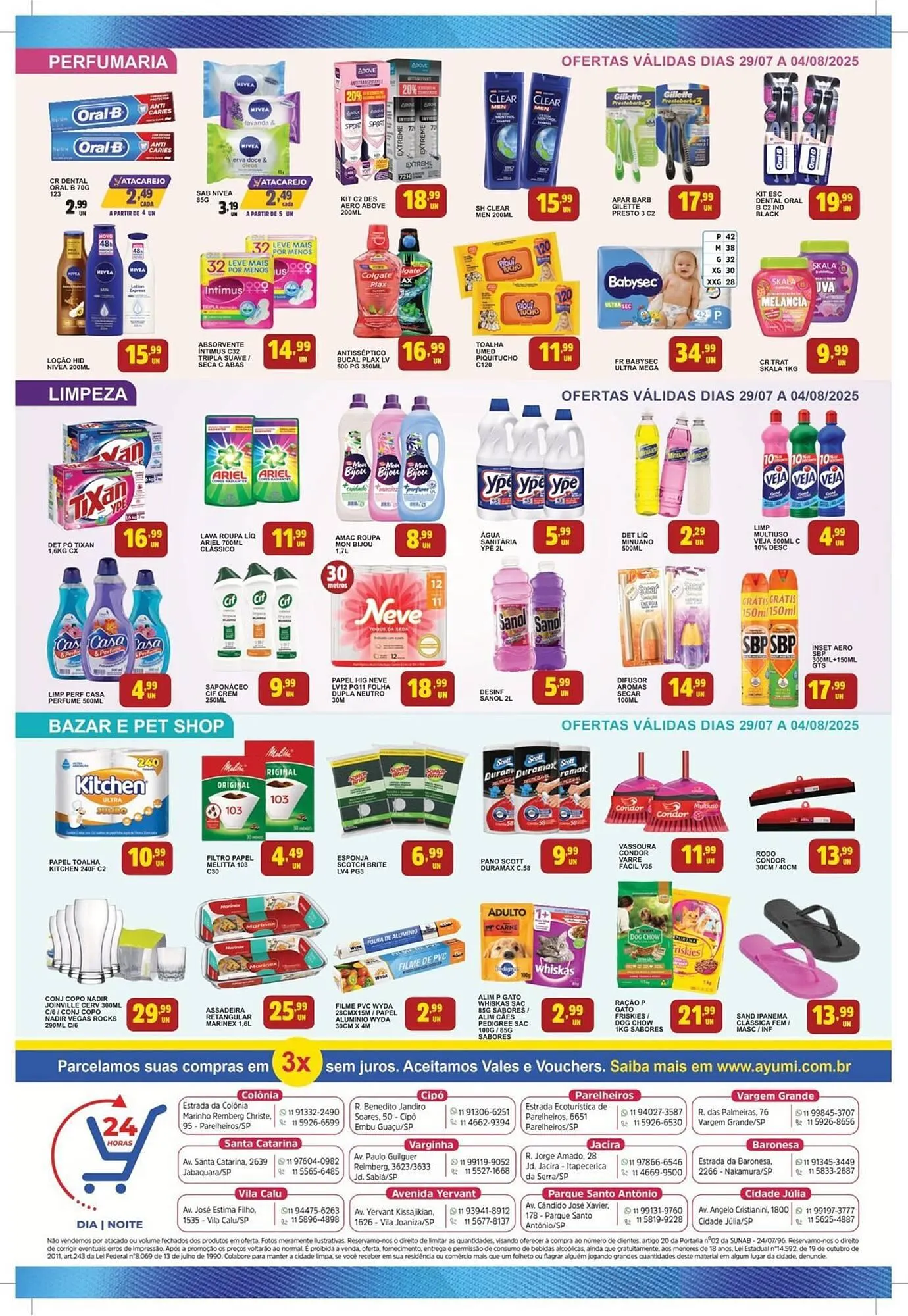 Encarte de Catálogo Ayumi Supermercados 29 de julho até 3 de agosto 2025 - Pagina 4