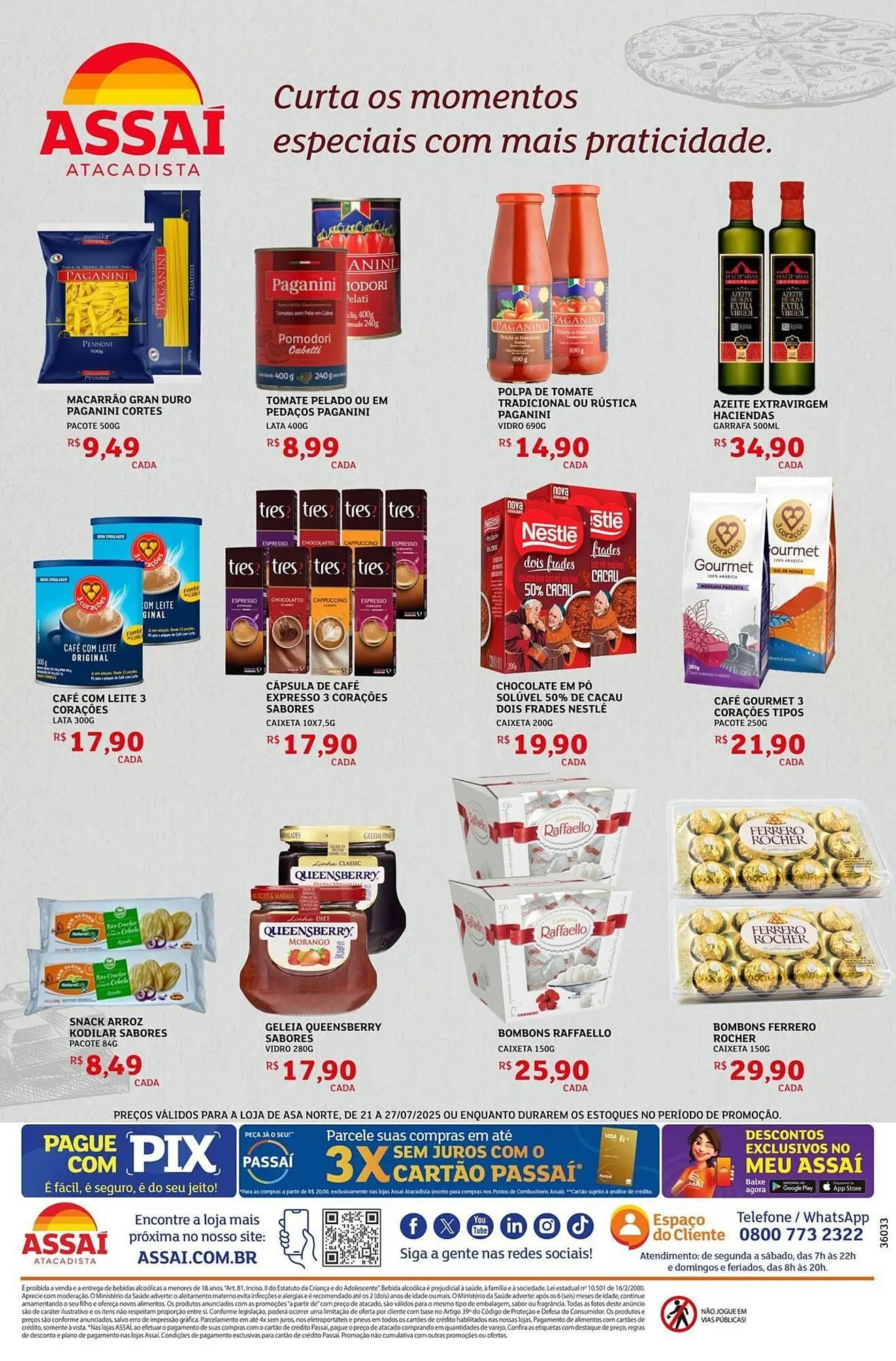 Encarte de Catálogo Assaí Atacadista 21 de julho até 27 de julho 2025 - Pagina 4
