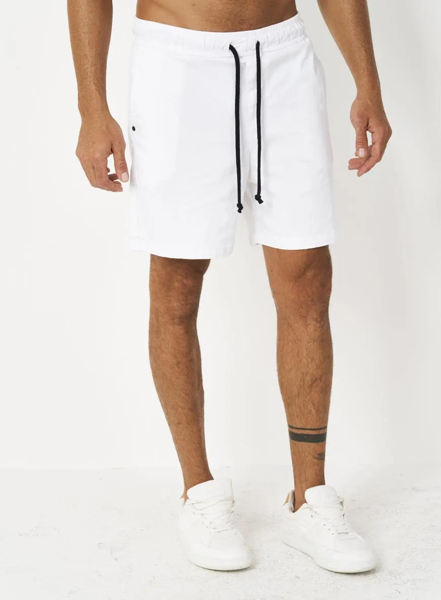 Bermuda Sarja Com Cadarço Relax