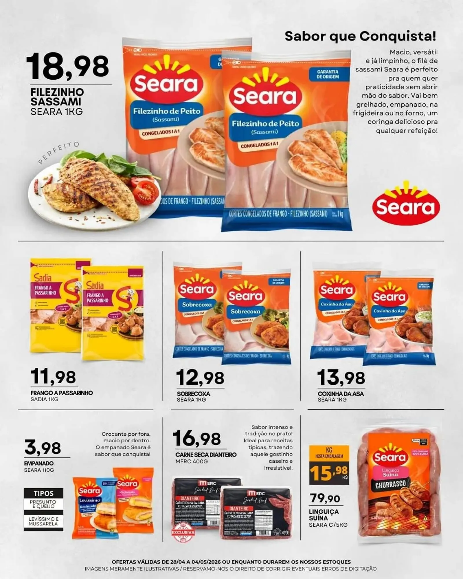 Encarte de Folheto Mercadão Atacadista 28 de abril até 4 de maio 2026 - Pagina 12