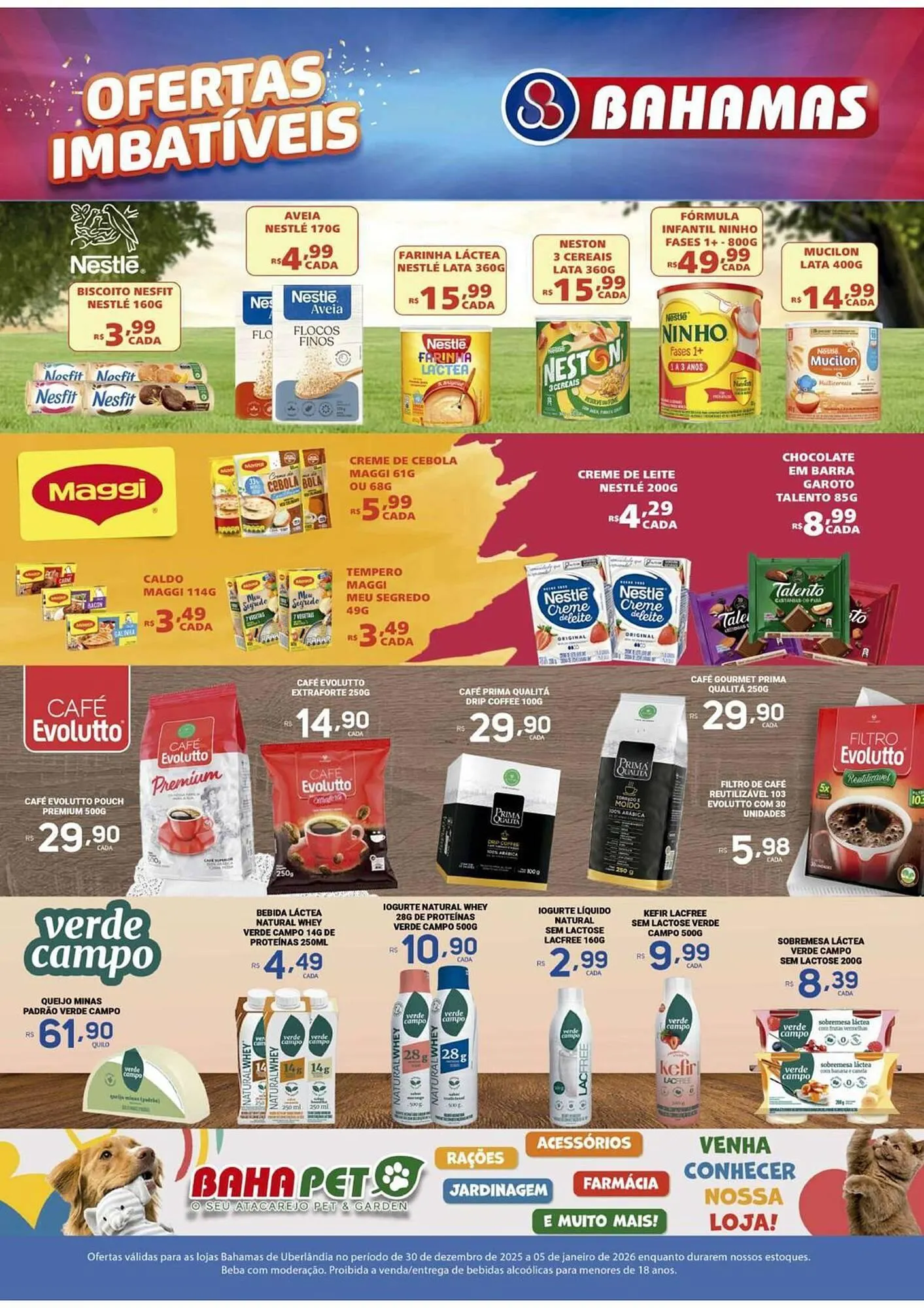 Encarte de Catálogo Bahamas Supermercados 30 de dezembro até 5 de janeiro 2026 - Pagina 3