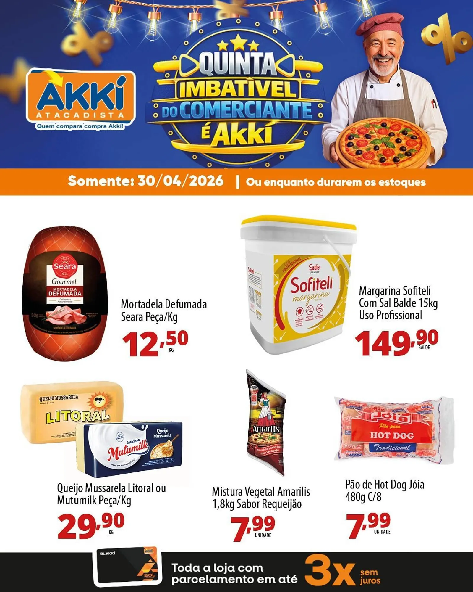 Encarte de Folheto Akki Atacadista 29 de abril até 30 de abril 2026 - Pagina 2