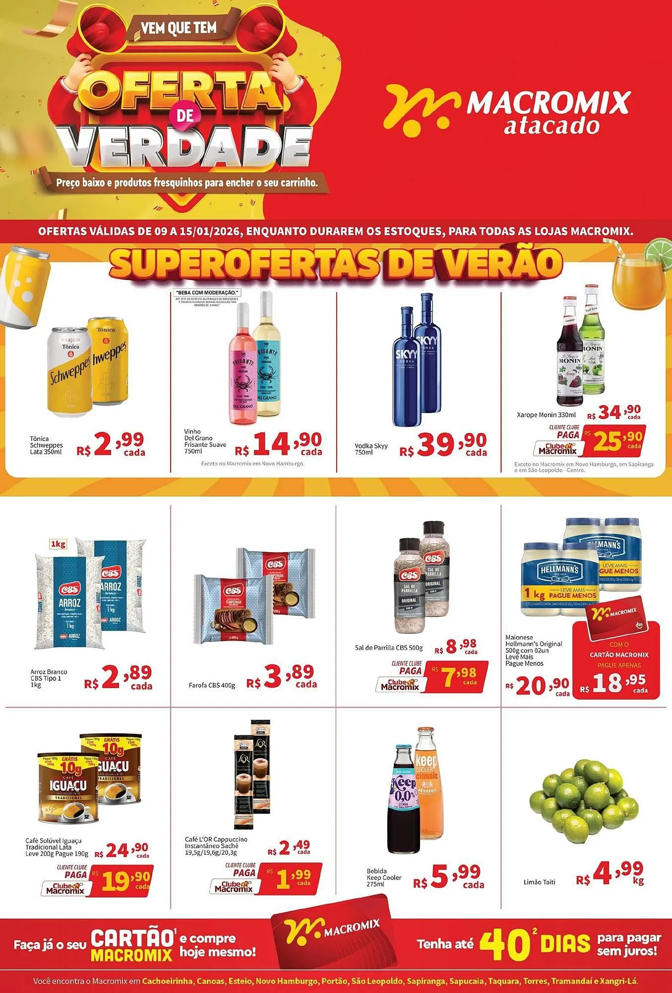 Encarte de Catálogo Macromix Atacado 12 de janeiro até 15 de janeiro 2026 - Pagina 1