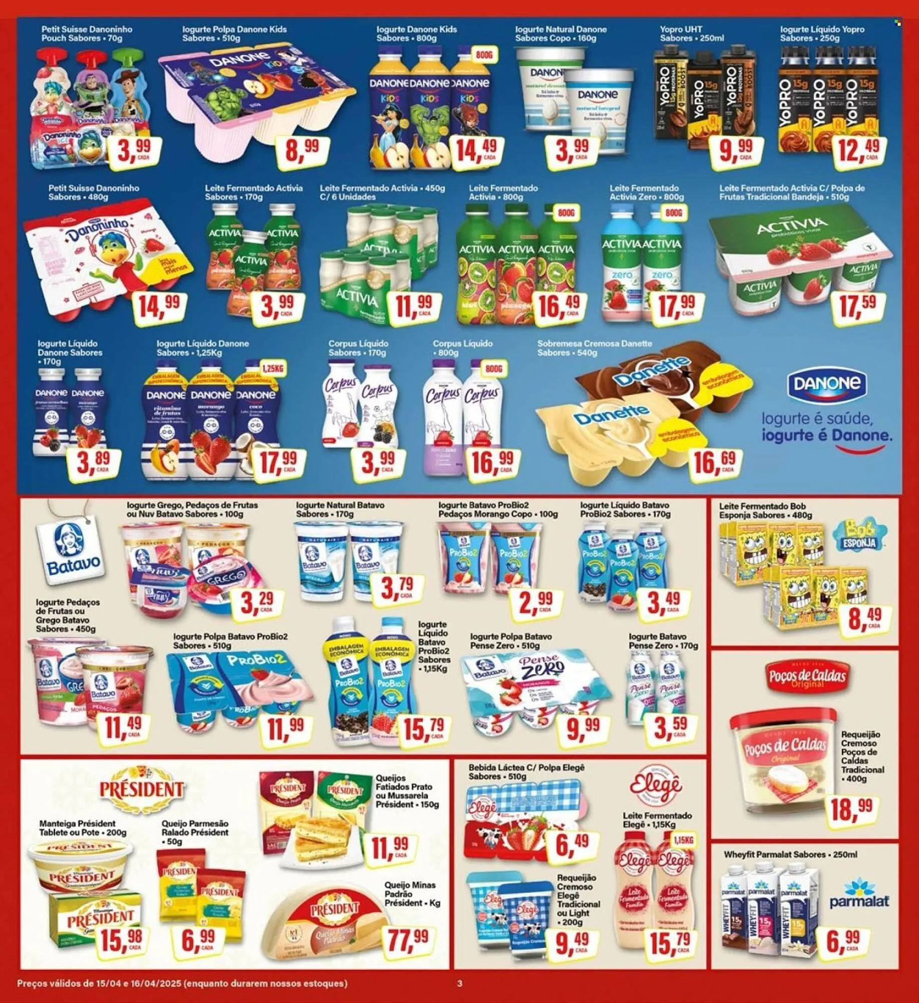 Encarte de Catálogo Rede Supermarket 15 de abril até 16 de abril 2025 - Pagina 3