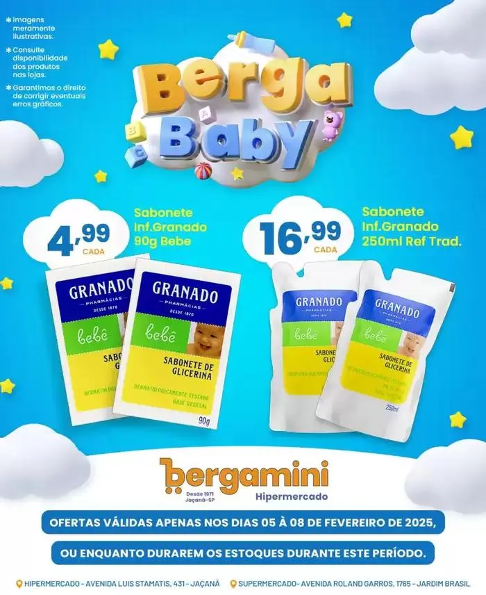 Encarte de Encarte Supermercado Bergamini 5 de fevereiro até 8 de fevereiro 2025 - Pagina 7