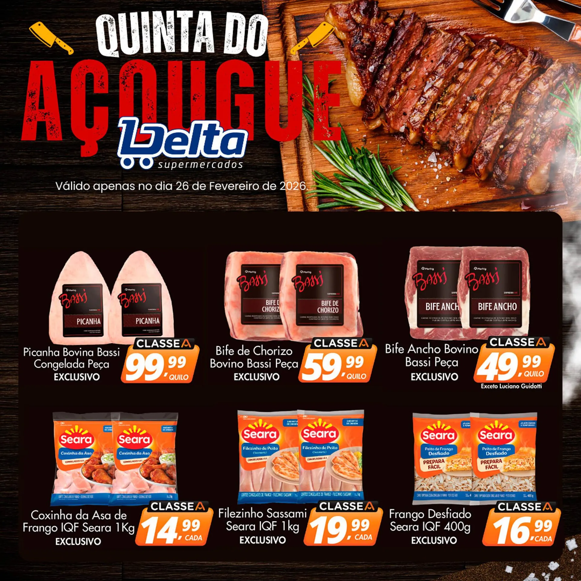 Encarte de Catálogo Delta Supermercados 26 de fevereiro até 26 de fevereiro 2026 - Pagina 3