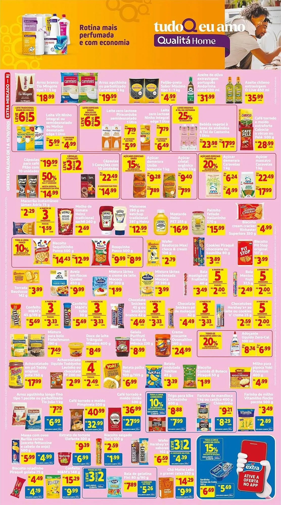 Encarte de Encarte Mercado Extra 1 de outubro até 15 de outubro 2025 - Pagina 4