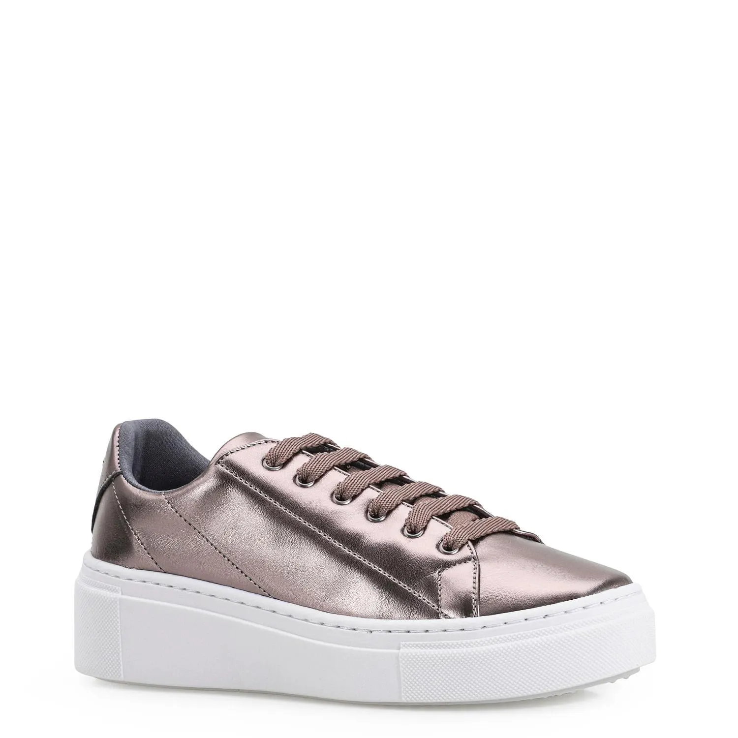 Tênis Flatform Alt Prata