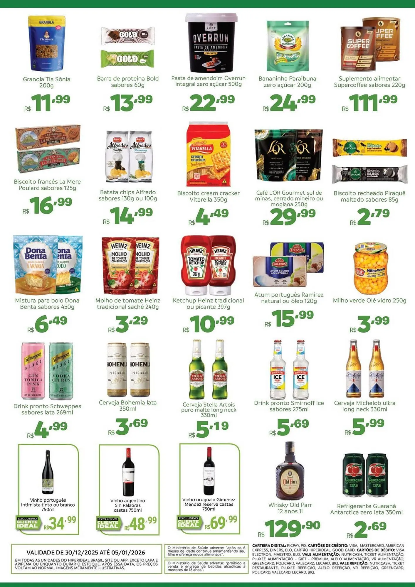 Encarte de Catálogo Hiperideal Supermercados 30 de dezembro até 5 de janeiro 2026 - Pagina 3