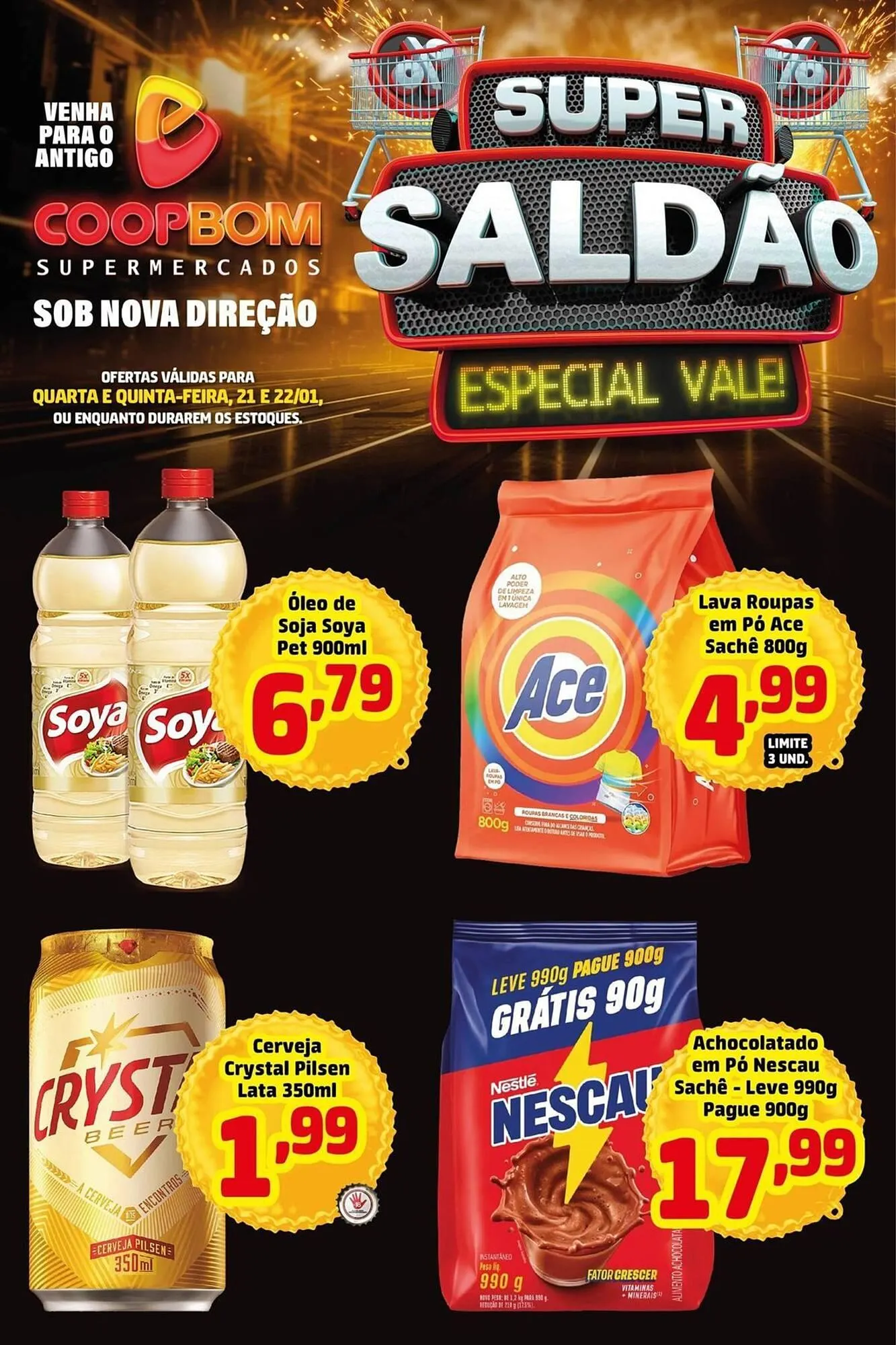 Encarte de Tabloide CoopBom 21 de janeiro até 22 de janeiro 2026 - Pagina 3