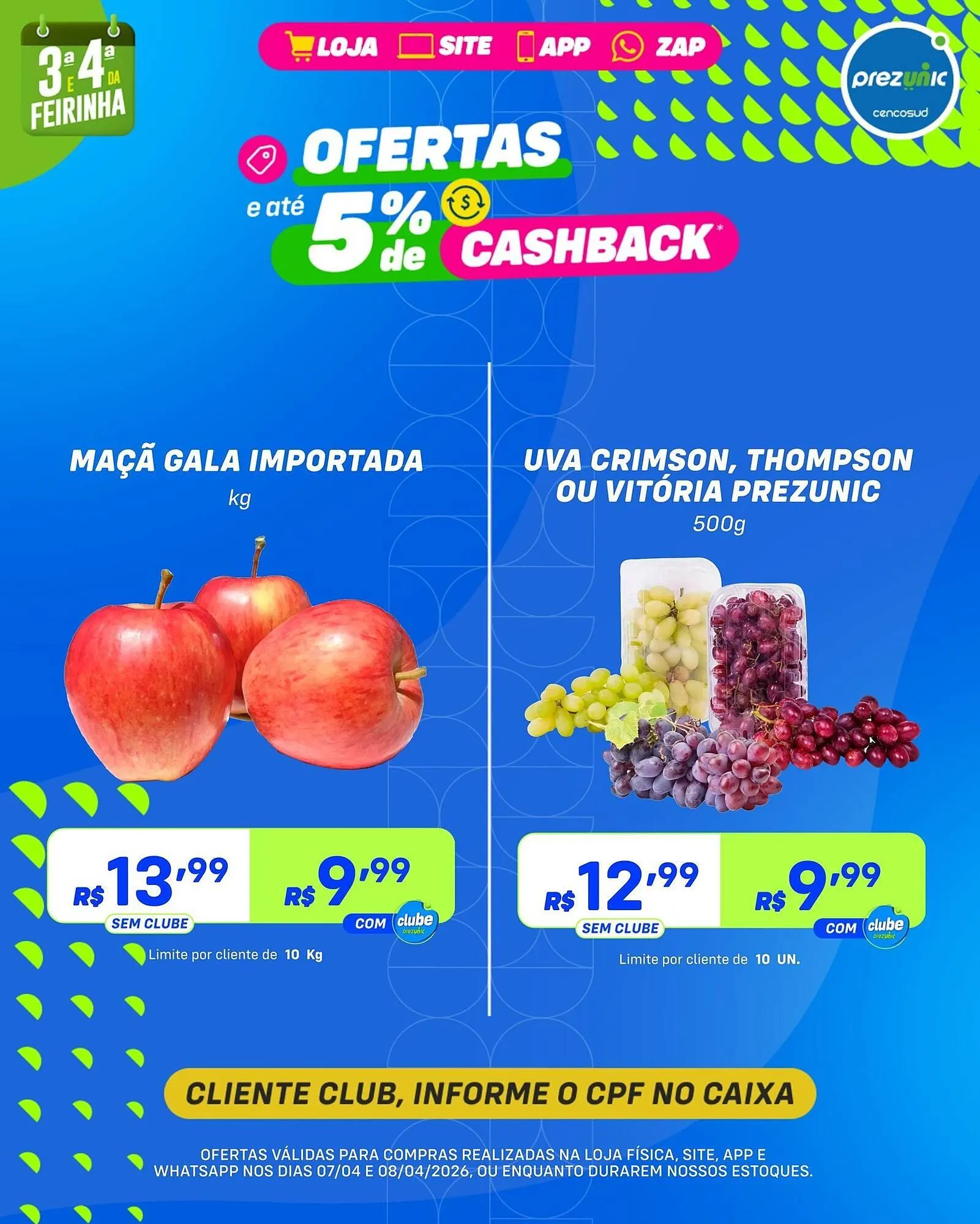 Encarte de Encarte Prezunic 7 de abril até 8 de abril 2026 - Pagina 2