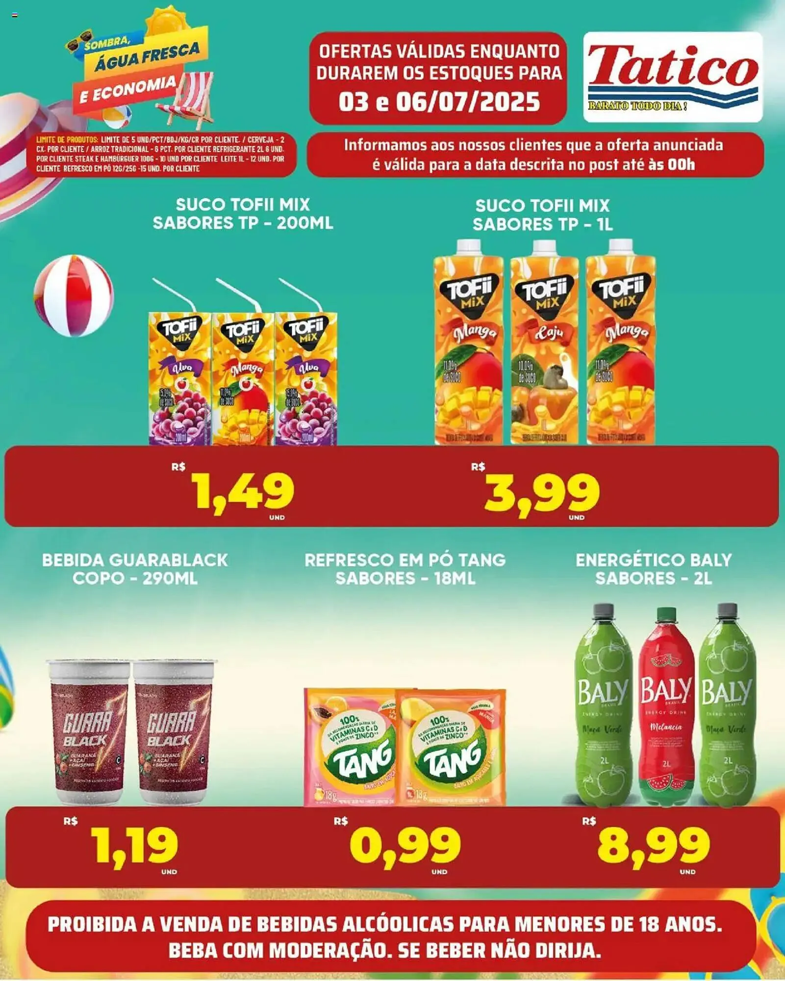 Encarte de Catálogo Tatico 3 de julho até 7 de julho 2025 - Pagina 3