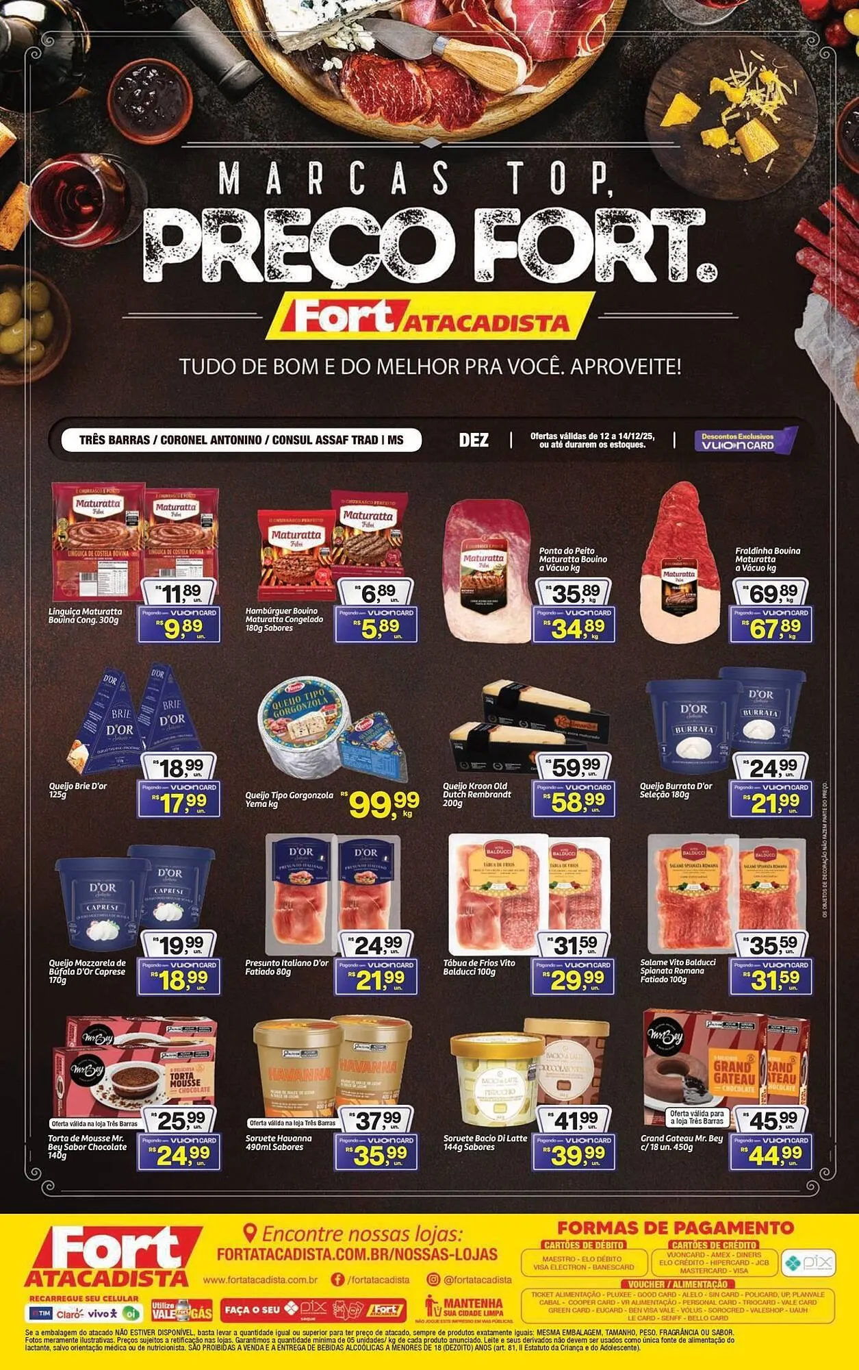 Encarte de Tabloide Fort Atacadista 13 de dezembro até 14 de dezembro 2025 - Pagina 1