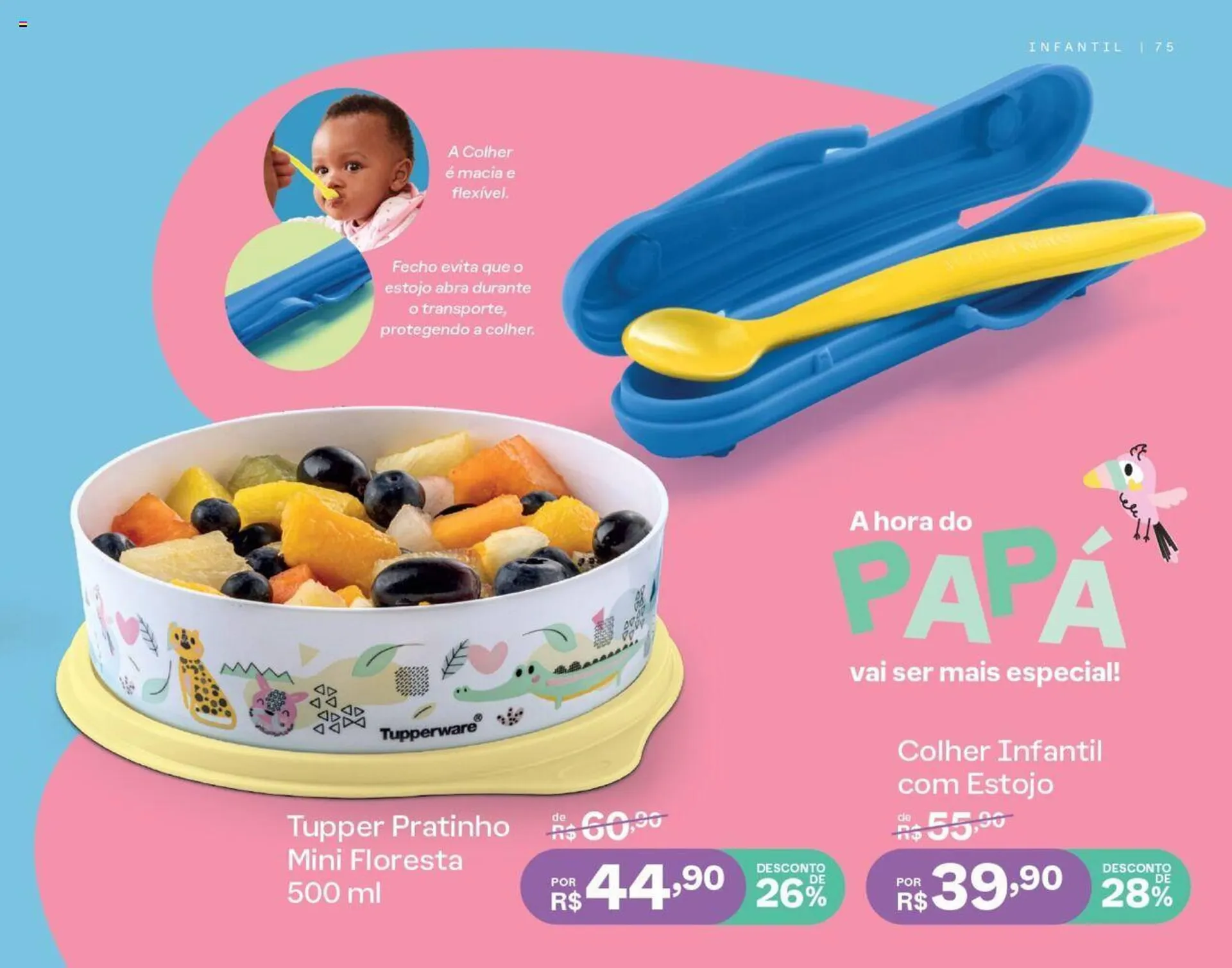 Encarte de Catálogo Tupperware 1 de abril até 30 de abril 2024 - Pagina 76
