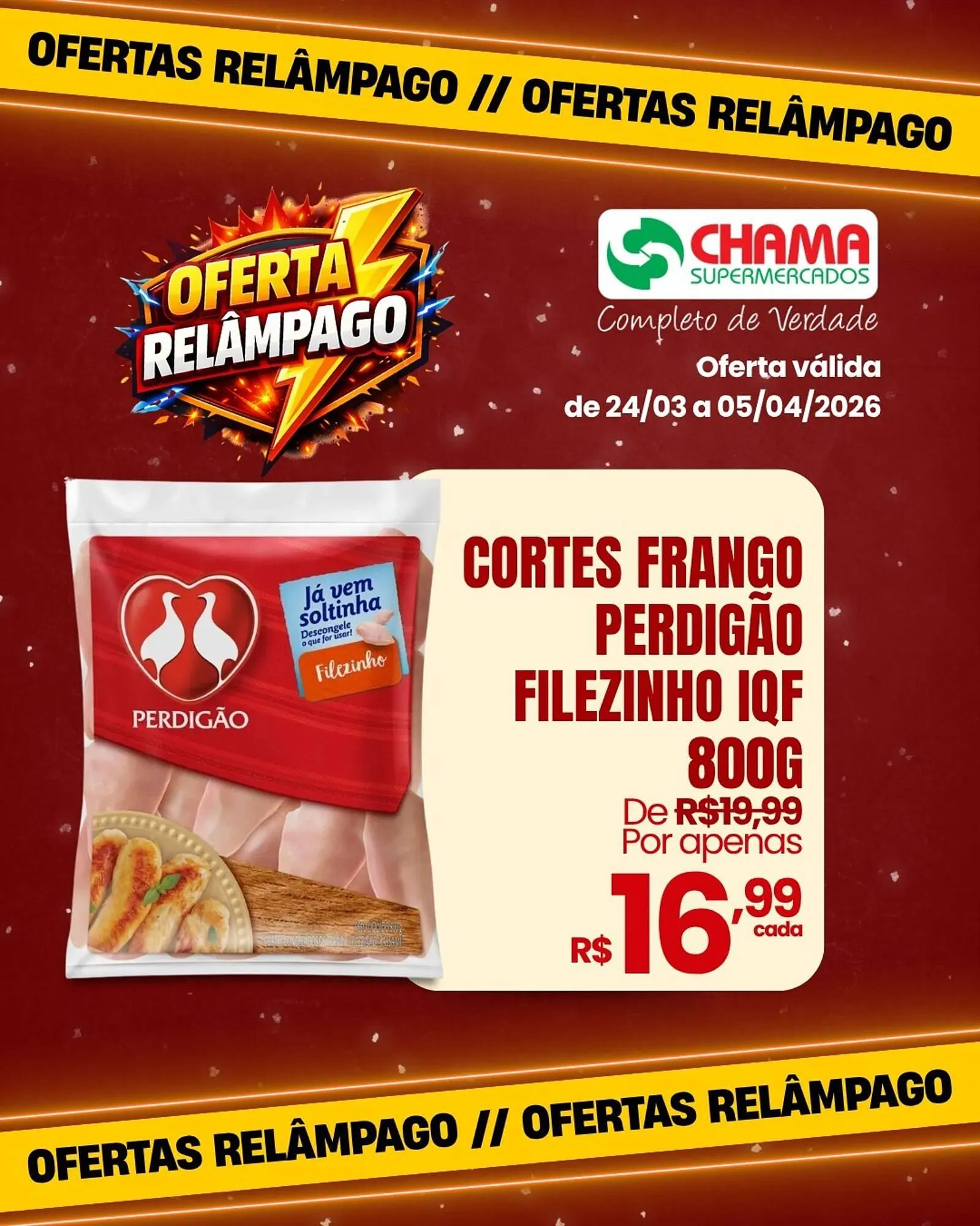 Encarte de Catálogo Chama Supermercados 24 de março até 5 de abril 2026 - Pagina 4