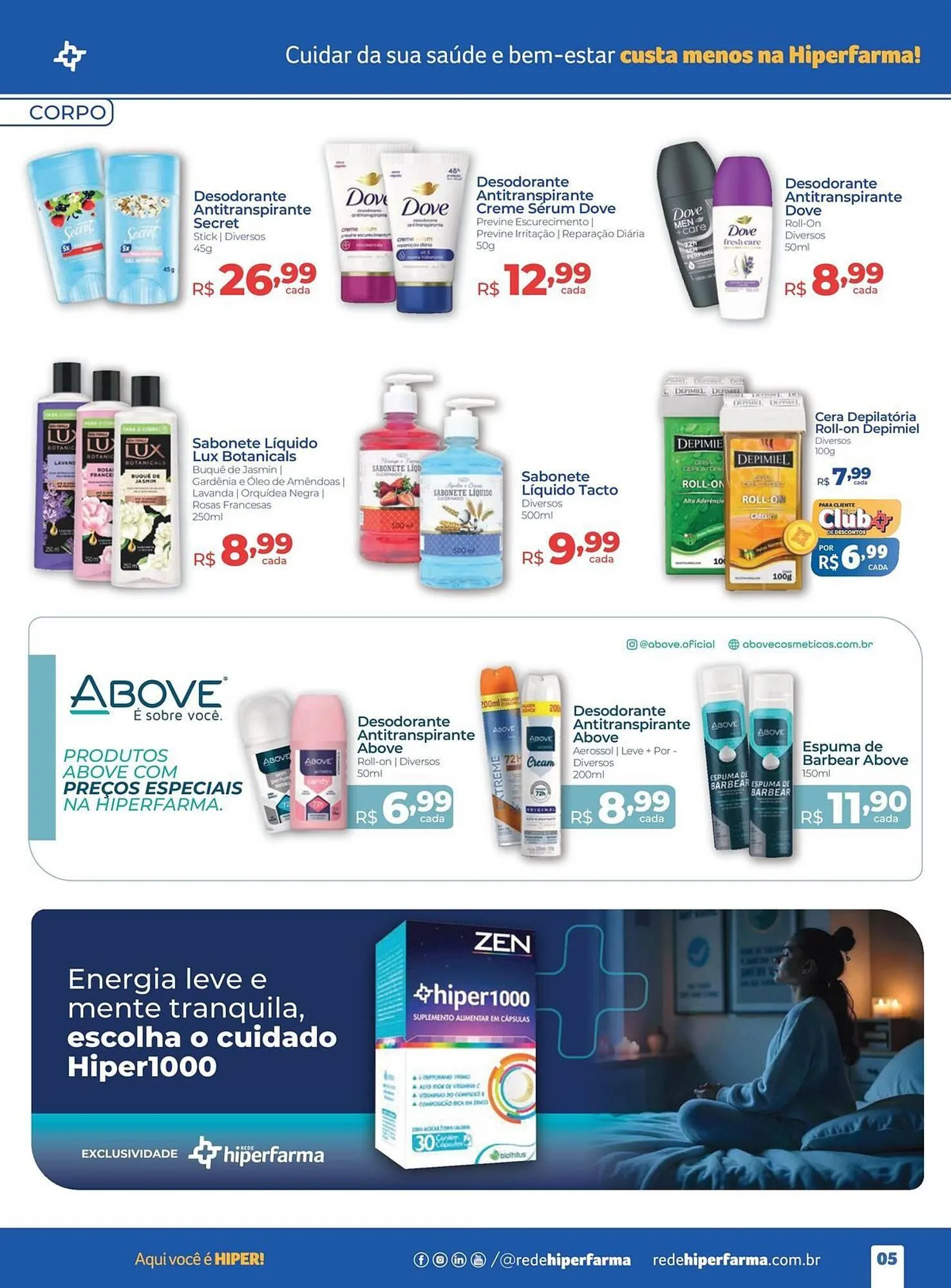 Encarte de Catálogo Hiper Farma 9 de dezembro até 4 de janeiro 2026 - Pagina 5