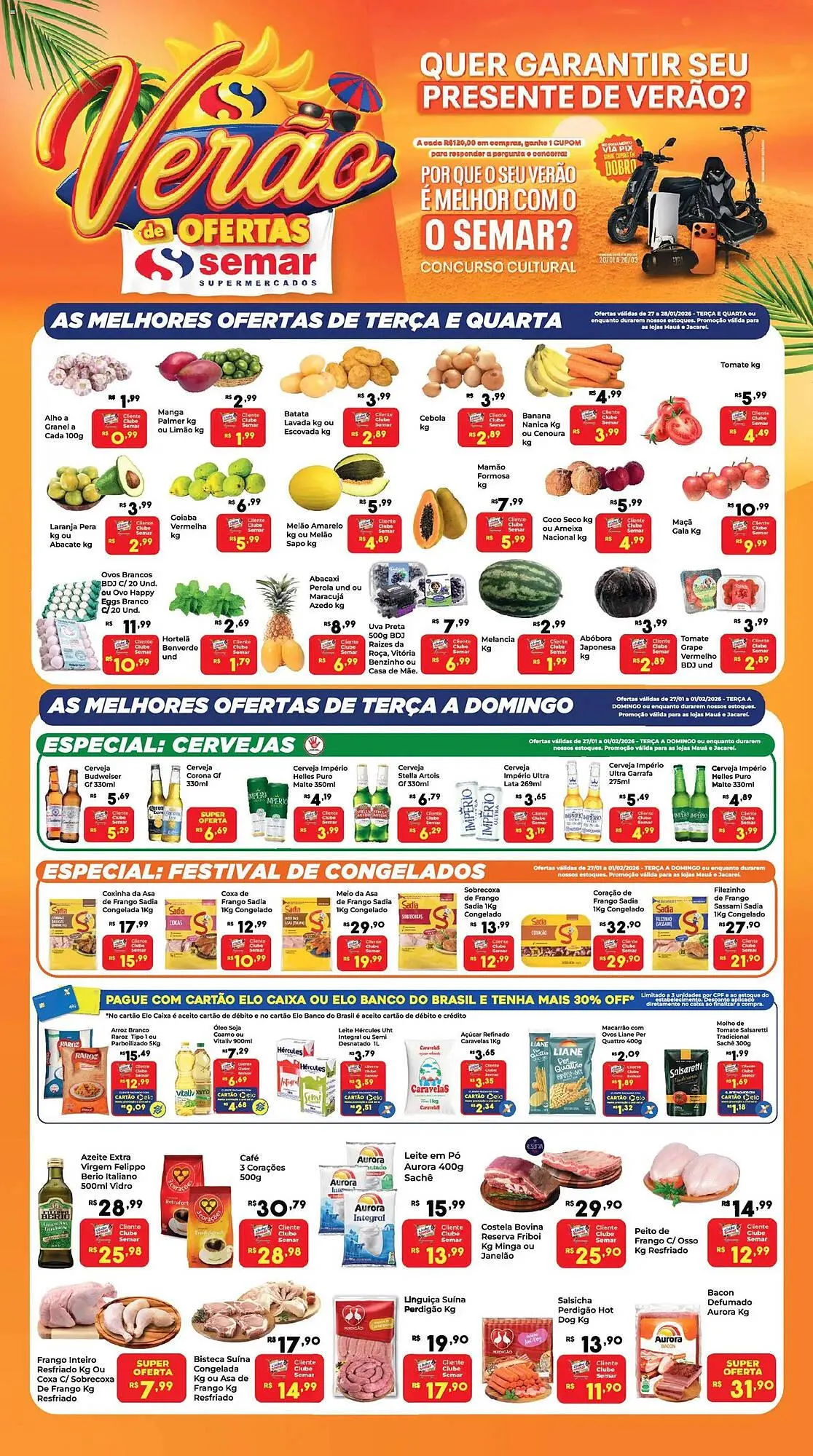 Folheto Semar Supermercado - 1