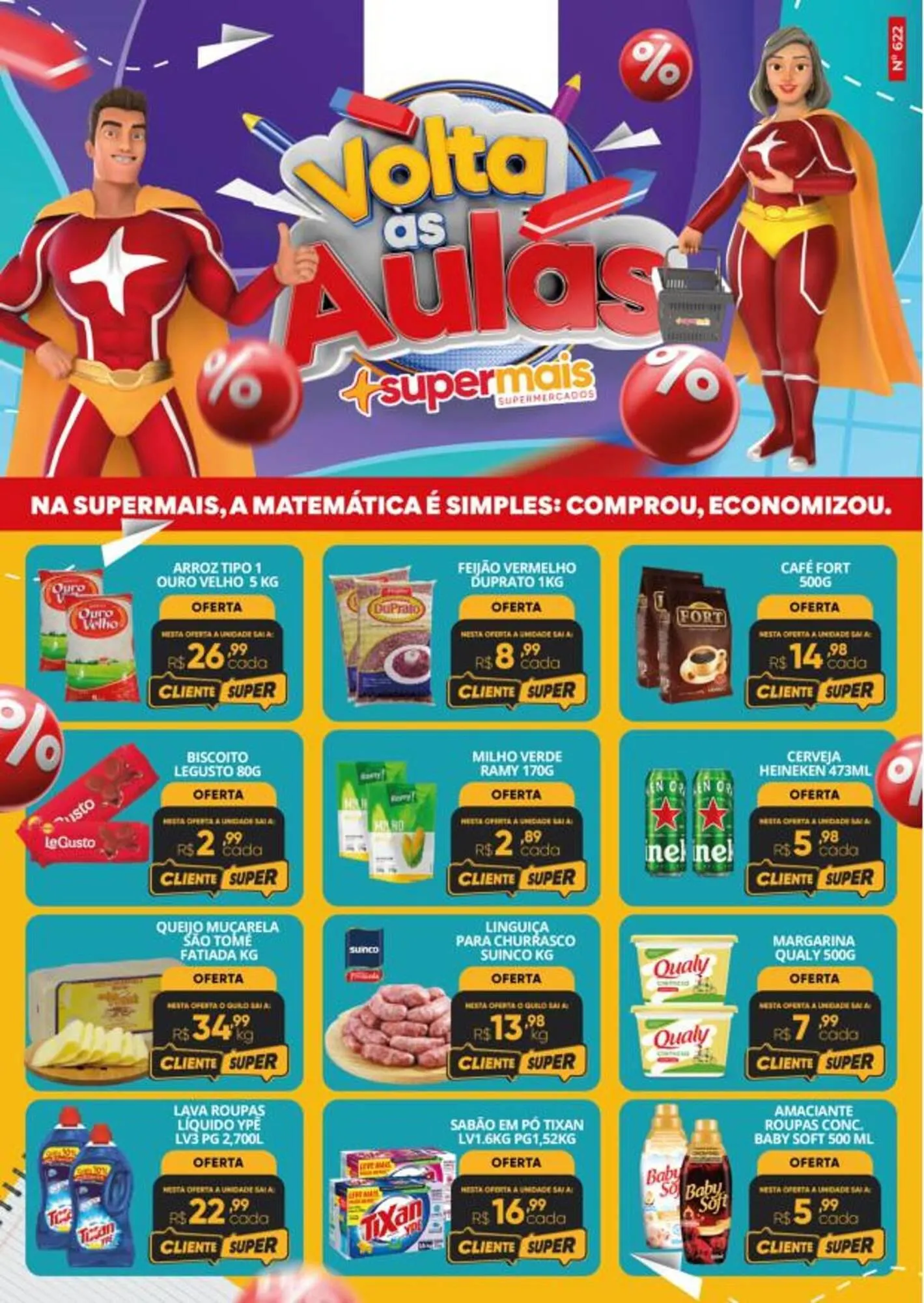 Encarte de Catálogo Pais e Filhos Supermercados 20 de fevereiro até 25 de fevereiro 2024 - Pagina 1