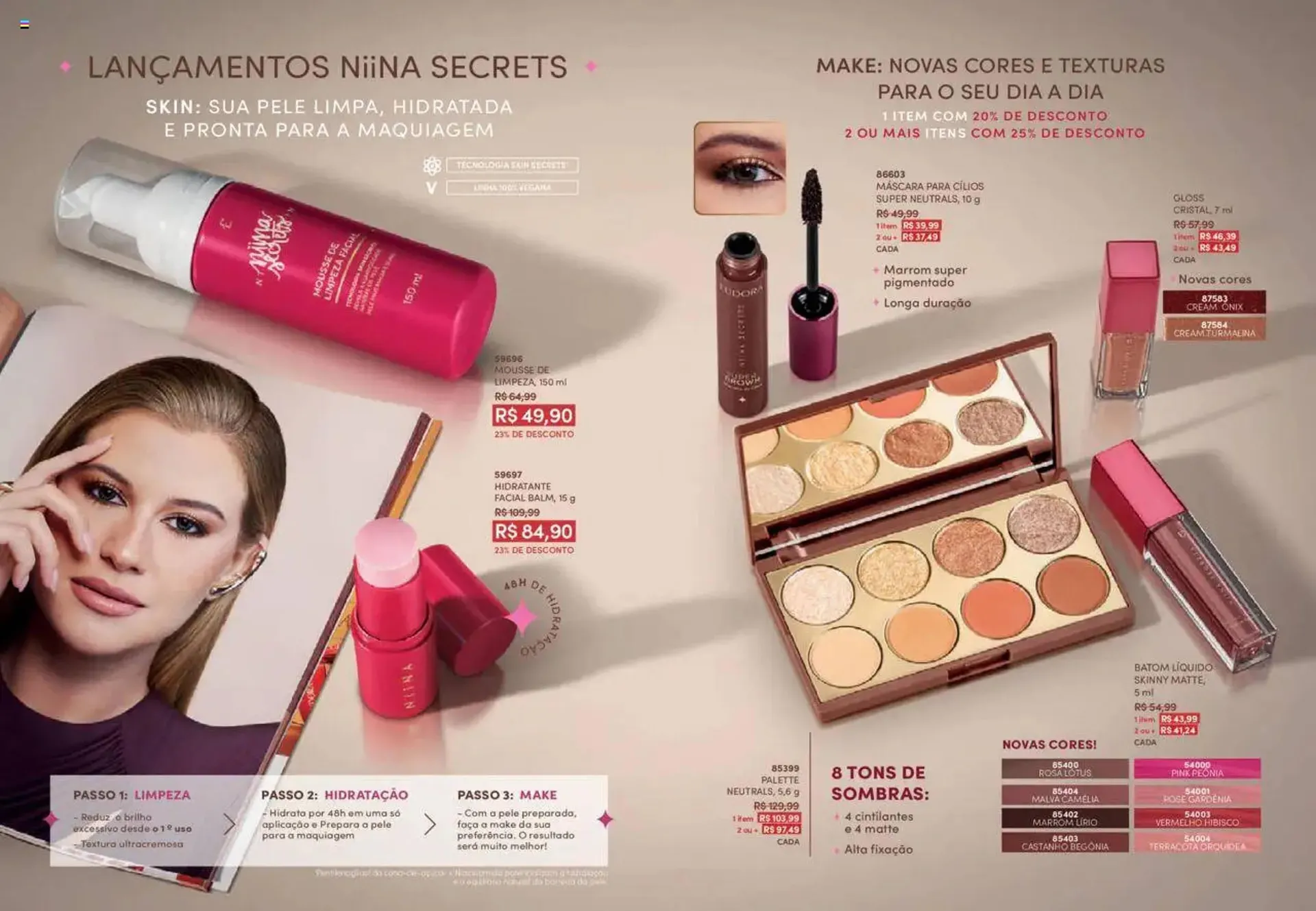 Encarte de Catálogo Eudora 6 de agosto até 27 de agosto 2025 - Pagina 53