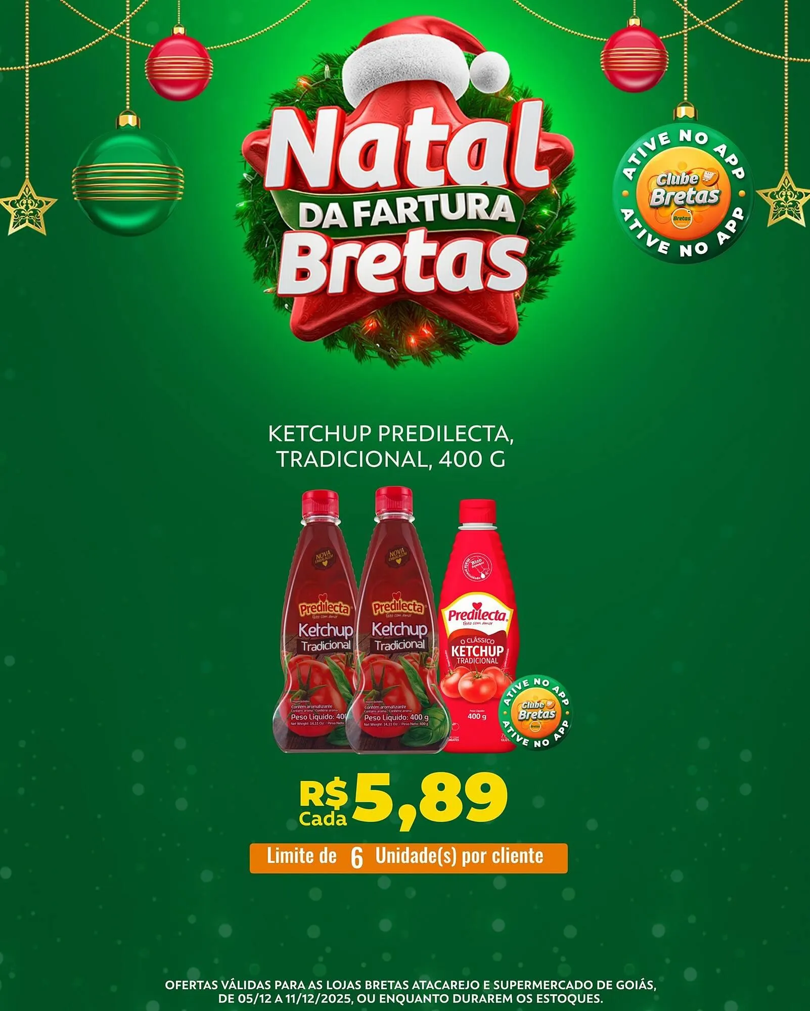 Encarte de Catálogo Supermercados Bretas 5 de dezembro até 11 de dezembro 2025 - Pagina 5