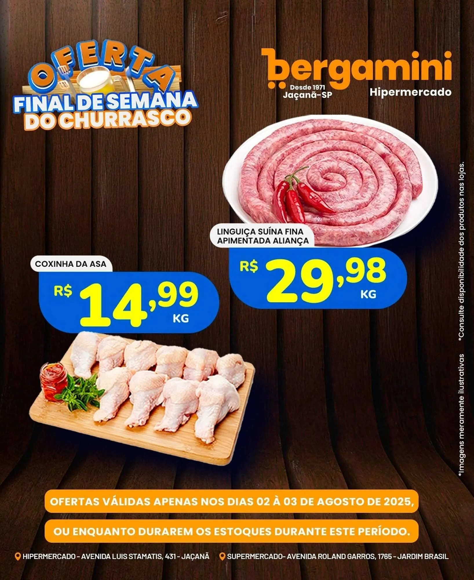Encarte de Catálogo Supermercado Bergamini 1 de agosto até 3 de agosto 2025 - Pagina 2