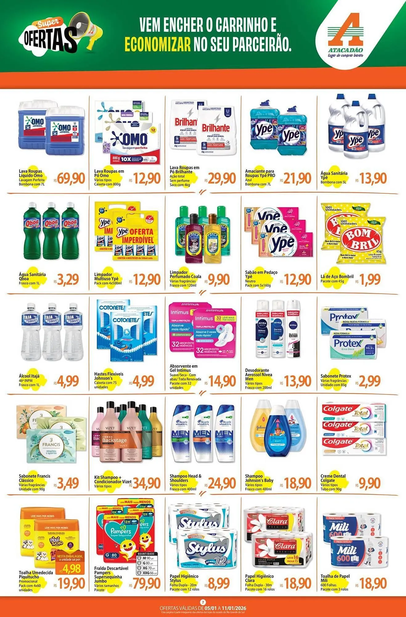 Encarte de Folheto Atacadão 6 de janeiro até 11 de janeiro 2026 - Pagina 7