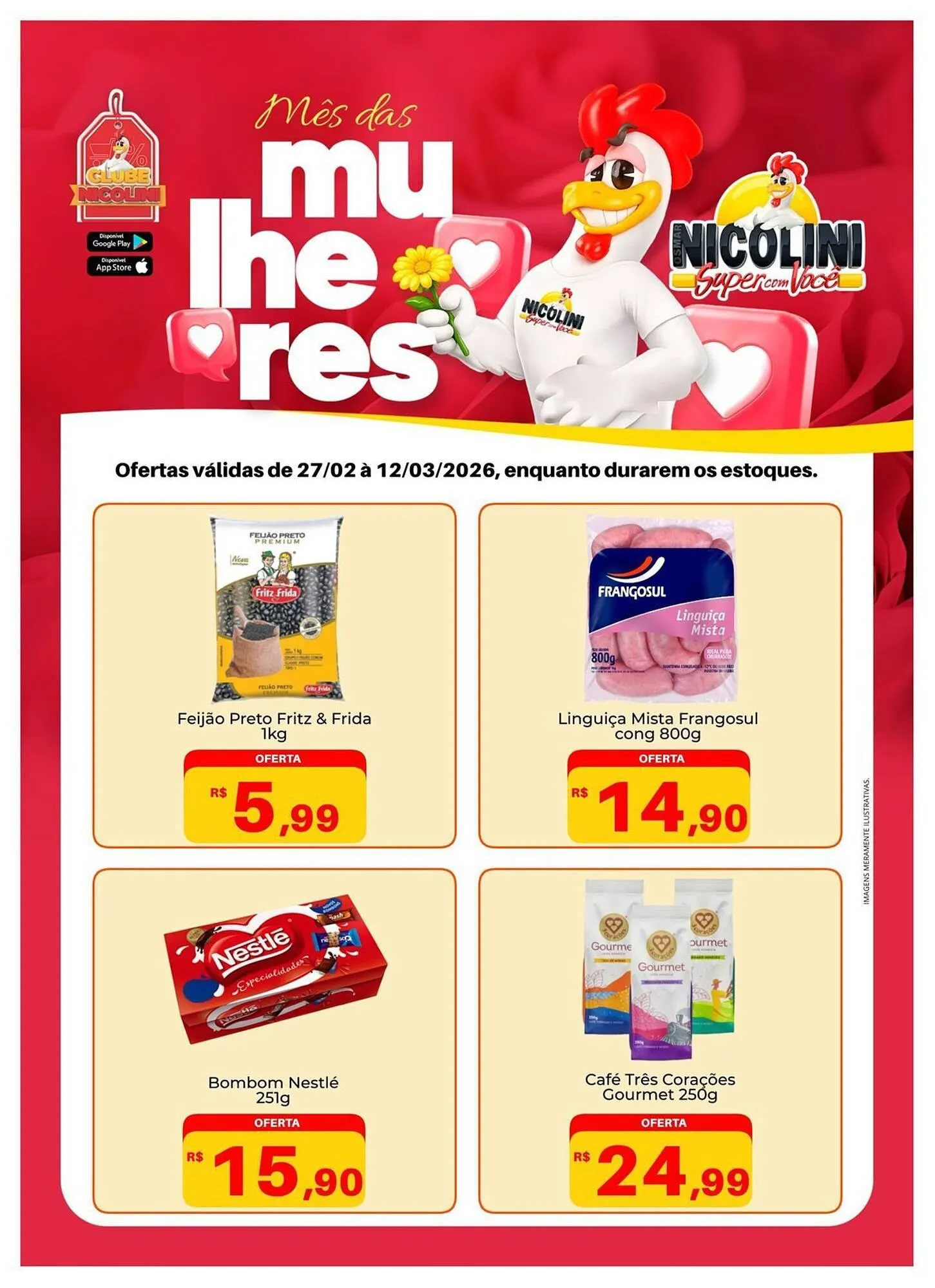 Encarte de Catálogo Super Nicolini 27 de fevereiro até 12 de março 2026 - Pagina 1