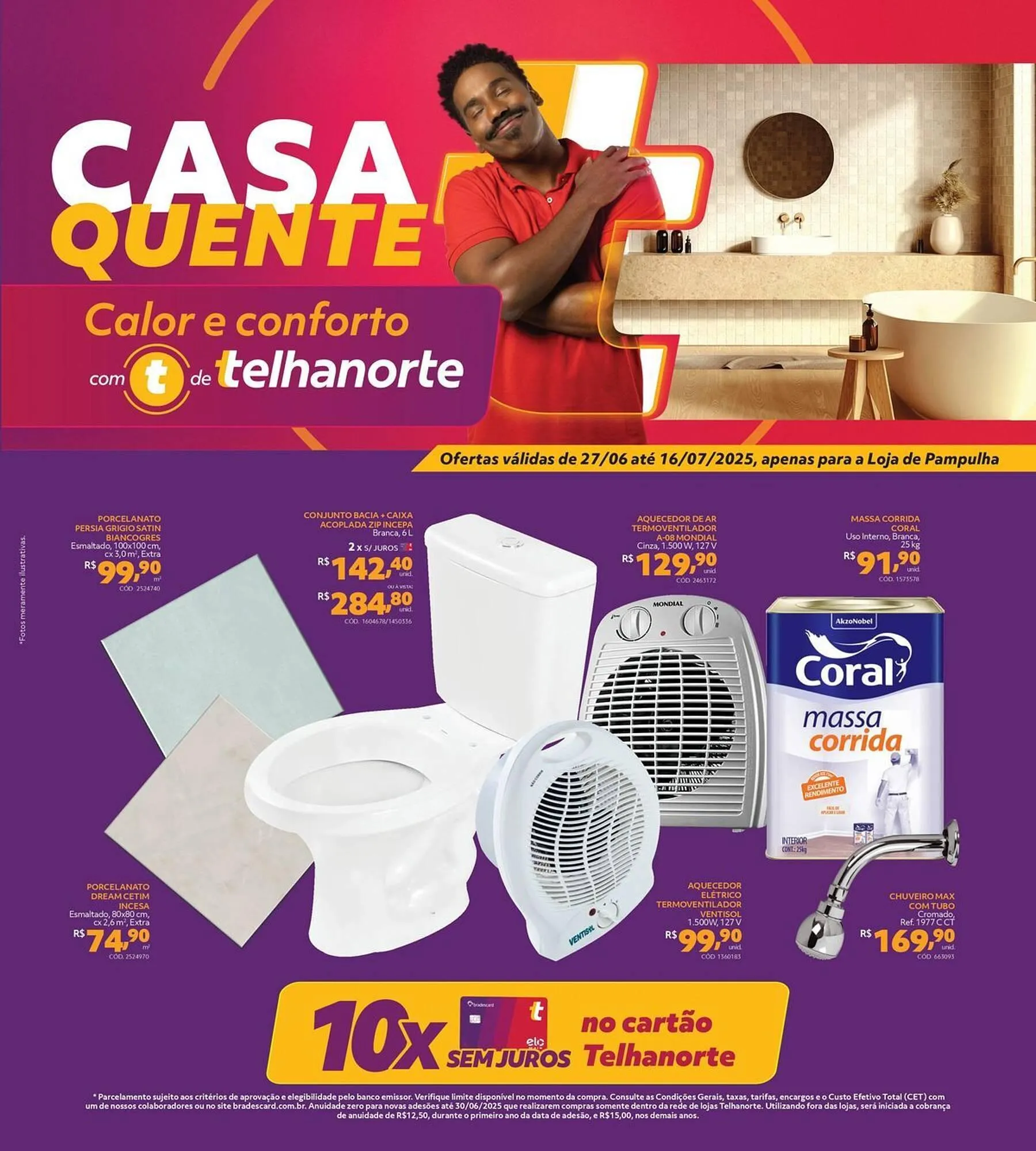 Encarte de Catálogo Telhanorte 30 de junho até 16 de julho 2025 - Pagina 1