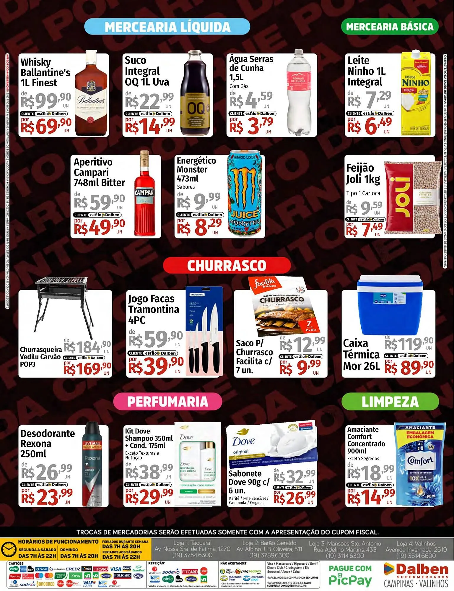 Encarte de Catálogo Supermercado Dalben 6 de maio até 7 de maio 2026 - Pagina 4