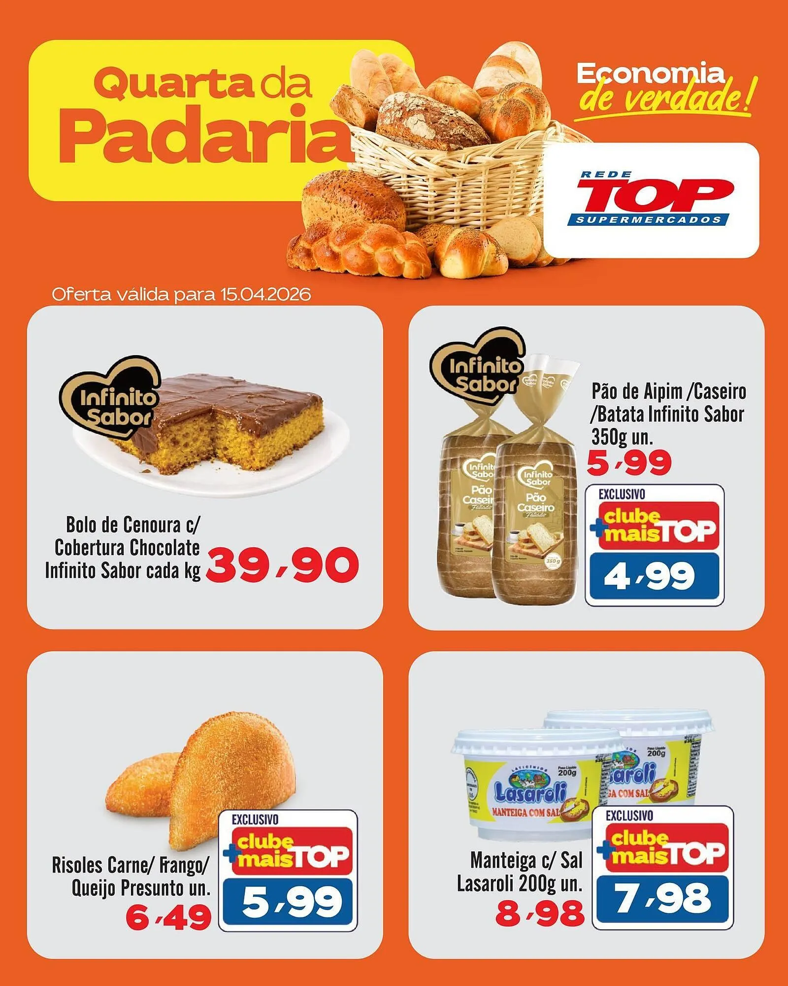Encarte de Encarte Rede Top 15 de abril até 15 de abril 2026 - Pagina 4
