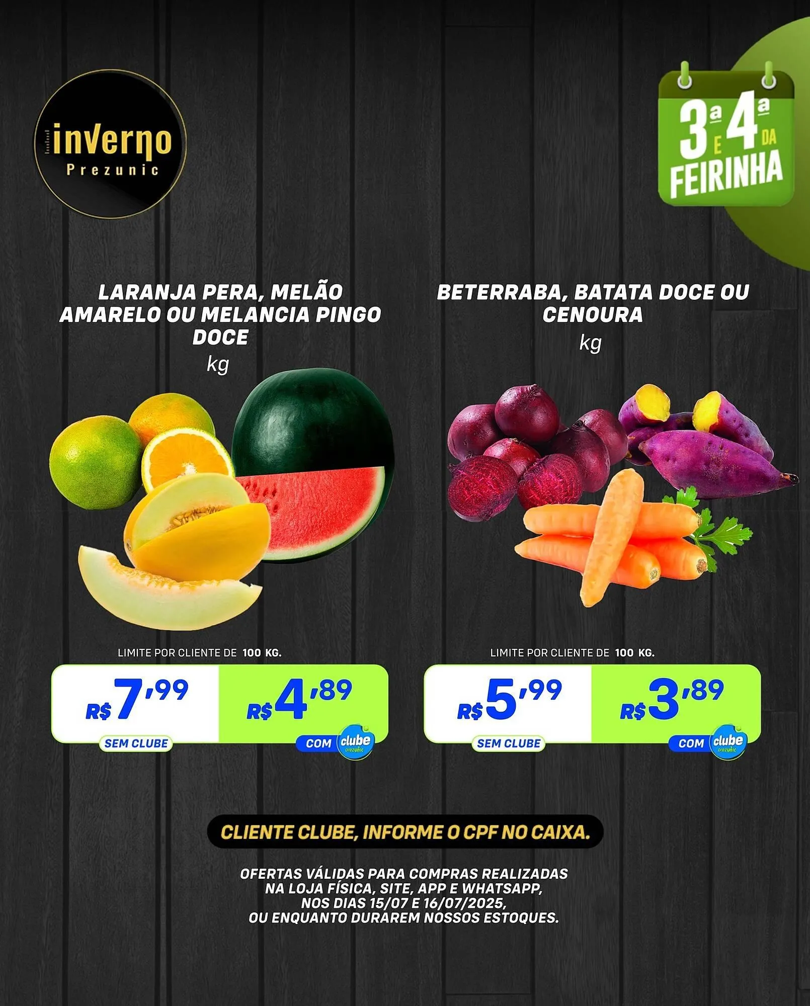 Encarte de Catálogo Prezunic 15 de julho até 16 de julho 2025 - Pagina 3