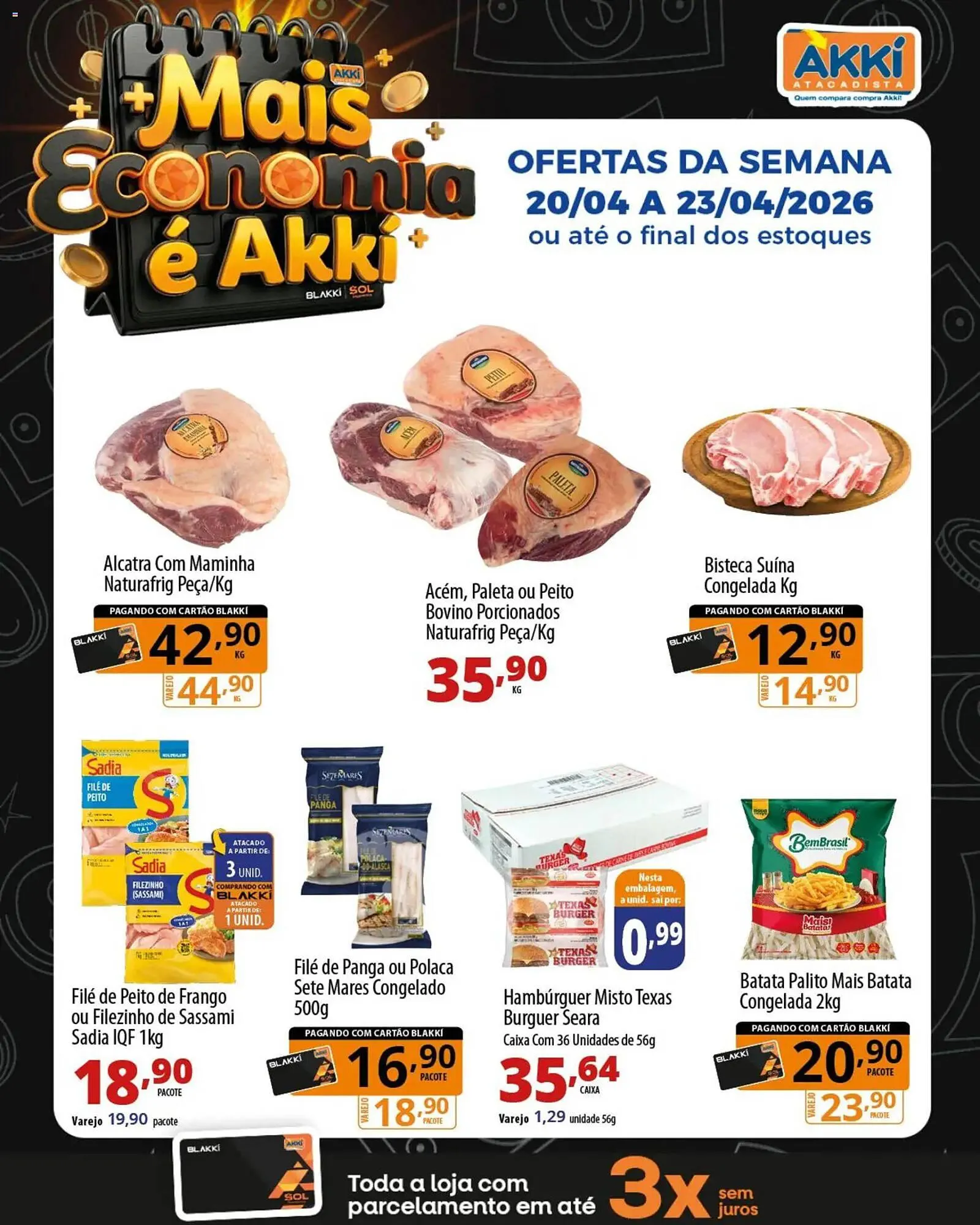Encarte de Folheto Akki Atacadista 20 de abril até 23 de abril 2026 - Pagina 2