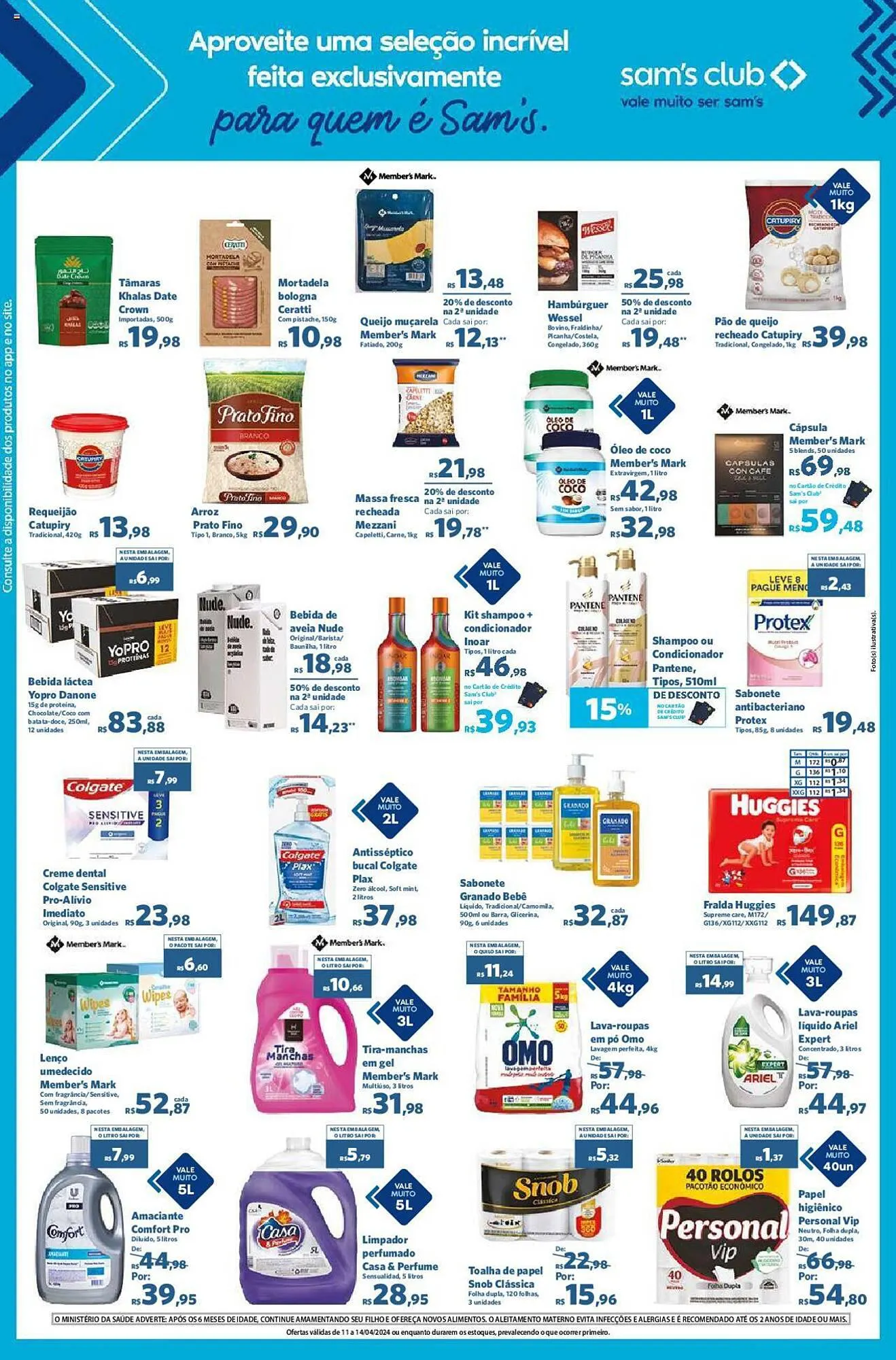 Encarte de Catálogo Sam's Club 11 de abril até 14 de abril 2024 - Pagina 2