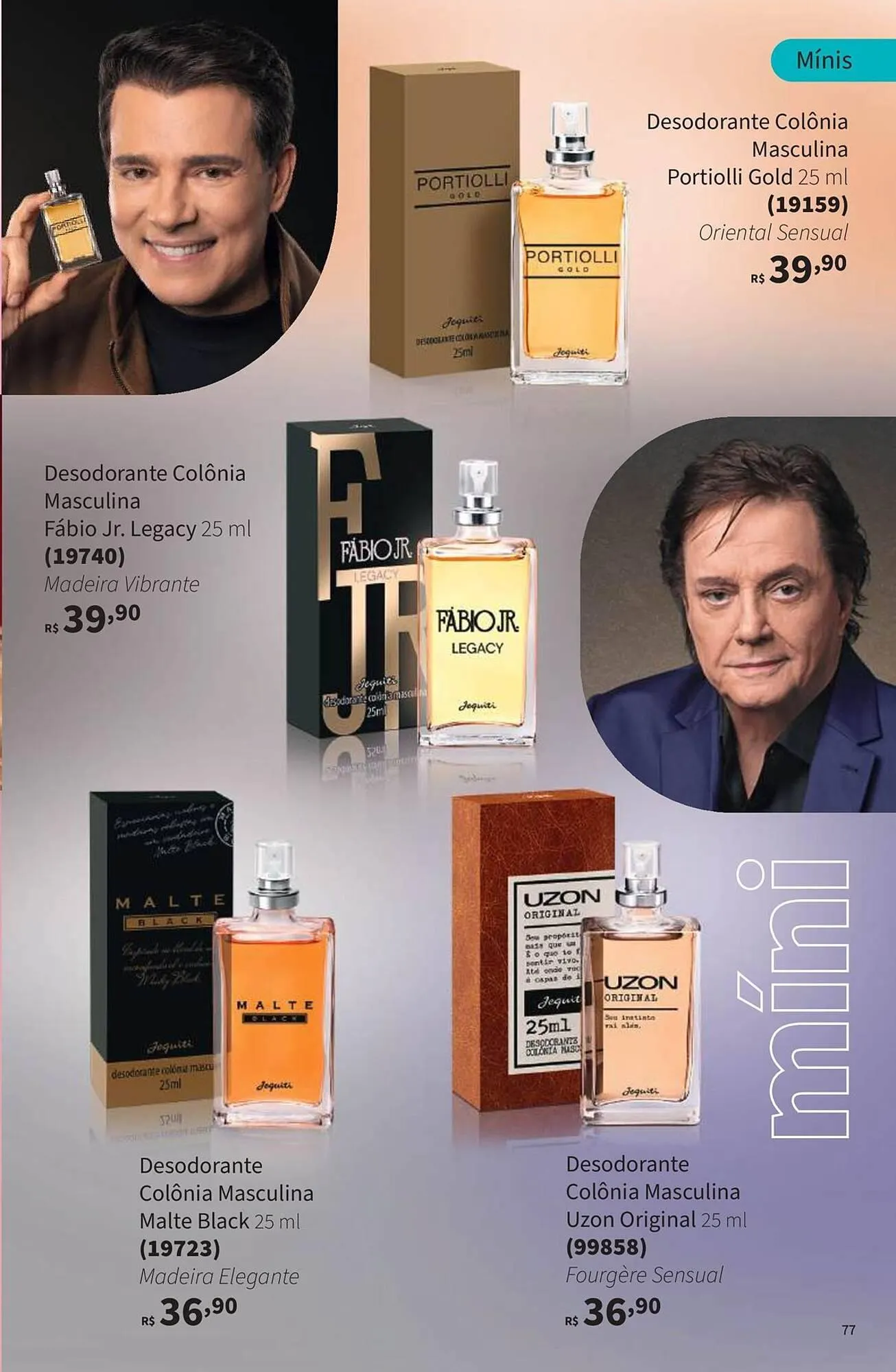 Encarte de Catálogo Jequiti 25 de agosto até 31 de dezembro 2025 - Pagina 77